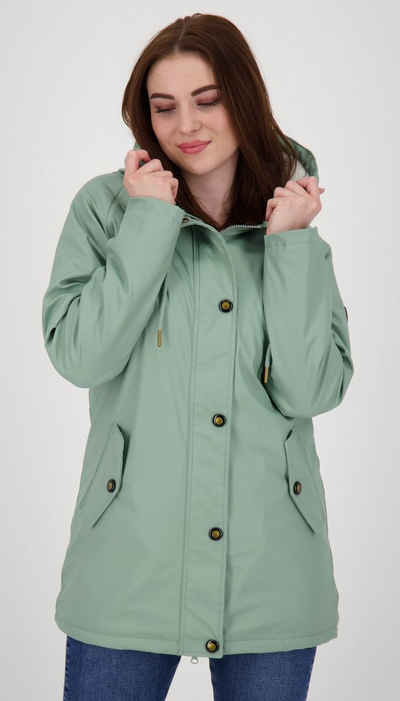 DEPROC Active Regenjacke Friesennerz #ANKERGLUTNEBEL WOMEN CS auch in Großen Größen erhältlich