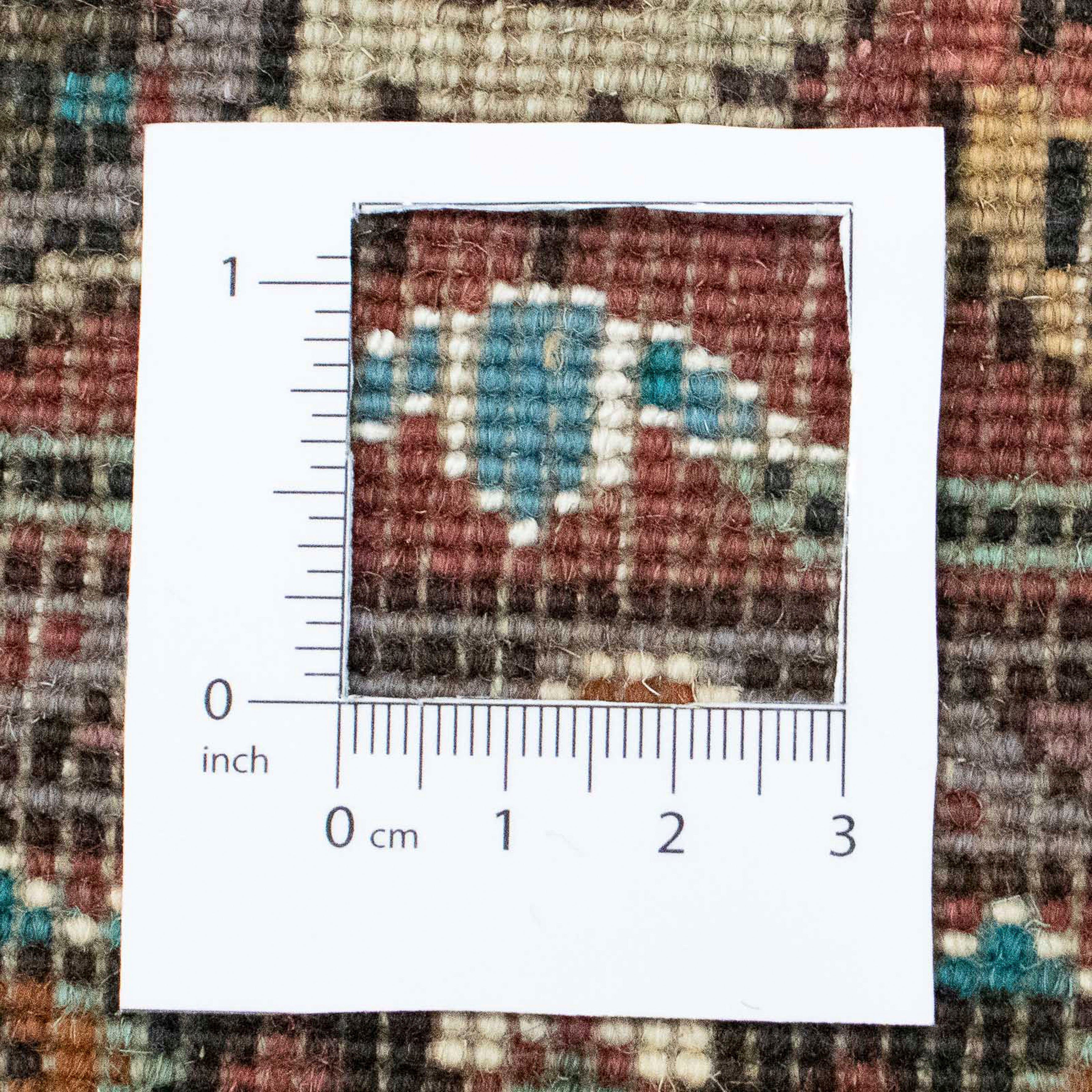 Orientteppich Perser Zertifikat rechteckig, 75 - - 10 127 Höhe: x mit mm, dunkelblau, Wohnzimmer, morgenland, - Einzelstück Handgeknüpft, cm Täbriz