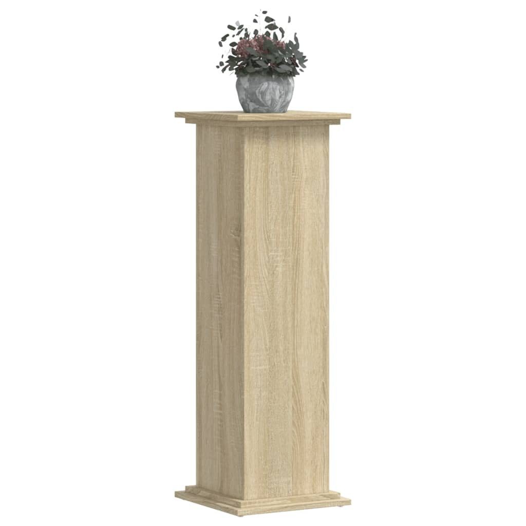 vidaXL Blumenständer Pflanzenständer Sonoma-Eiche 33x33x100 cm günstig online kaufen