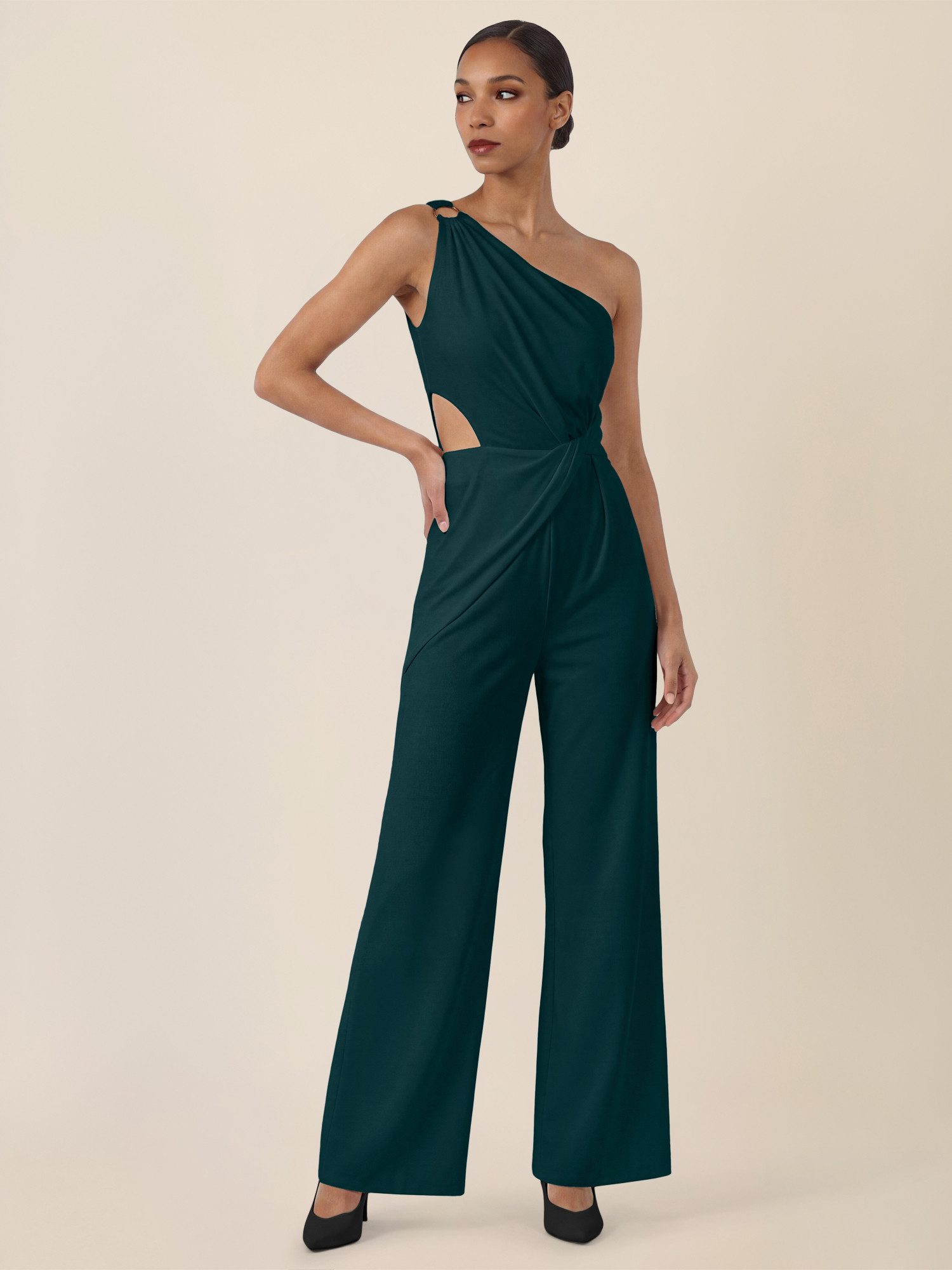 Apart Jumpsuit mit Drapierung