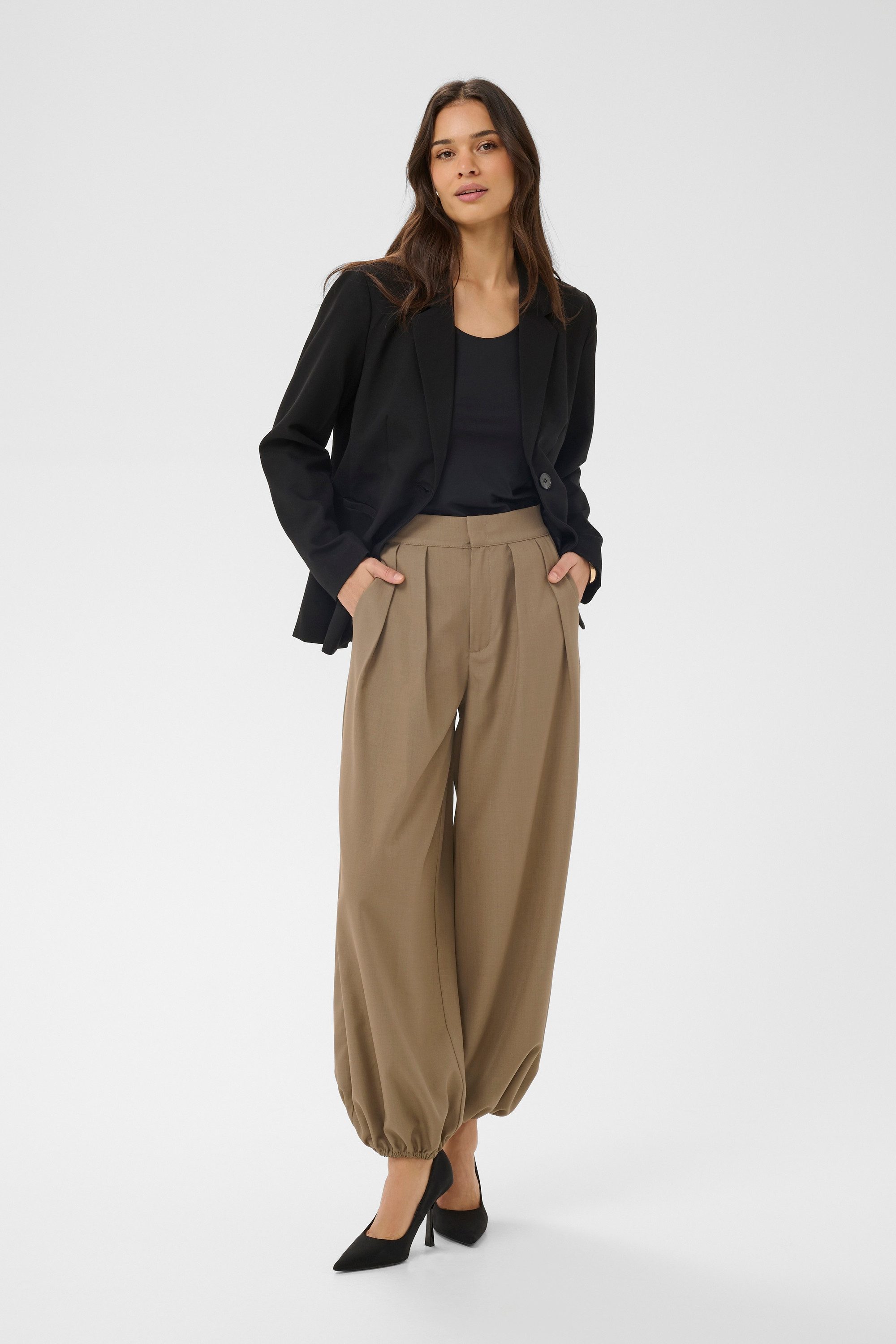 KAFFE Stoffhose Casual Hose KAjasmine günstig online kaufen