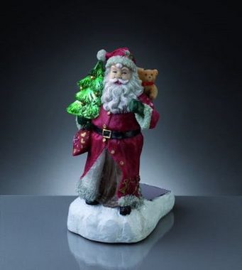 Hellum Weihnachtsmann Hellum Solar-LED-Weihnachtsmann 20 cm außen