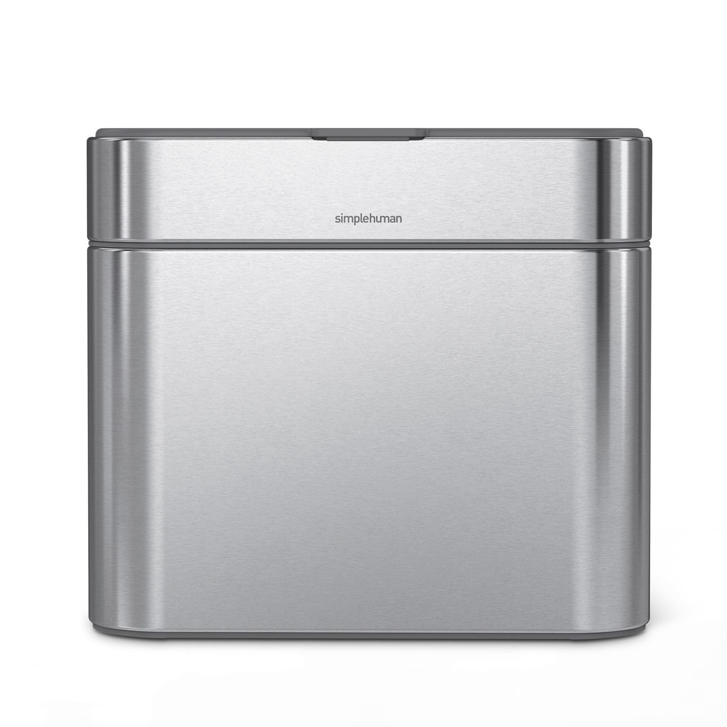 simplehuman Mülleimer Kompost-Caddy 4 l Gebürsteter Edelstahl