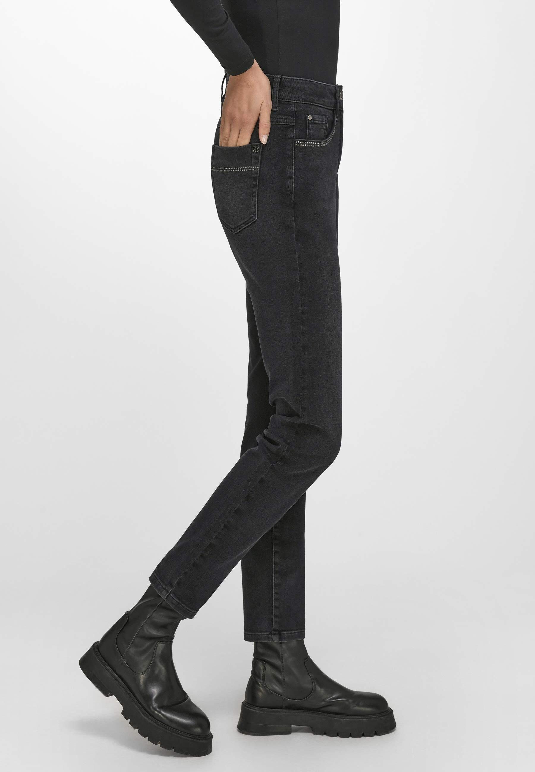 BLACK Basler Julienne DENIM 5-Pocket-Jeans