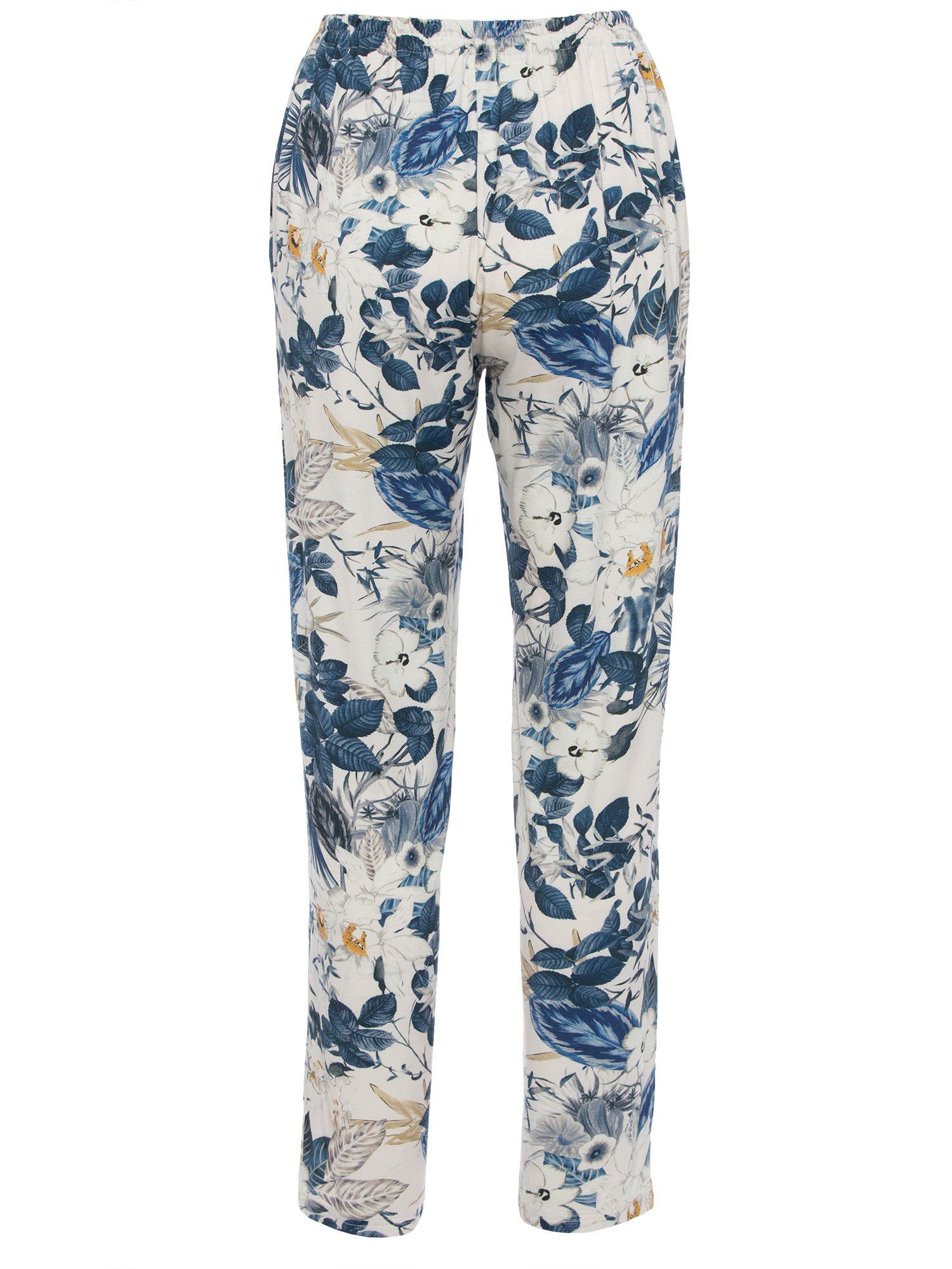 elastisch Blumenmuster Sarah Kern Relaxhose mit Loungewear