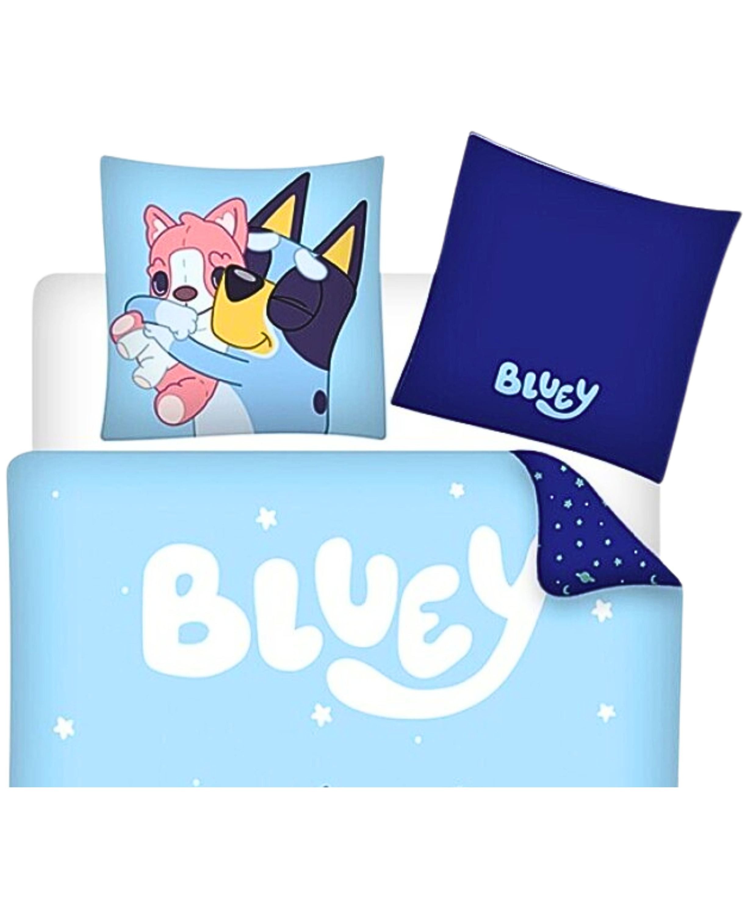 Bluey Kinderbettwäsche, Baumwolle, 2 teilig, Kinder günstig online kaufen