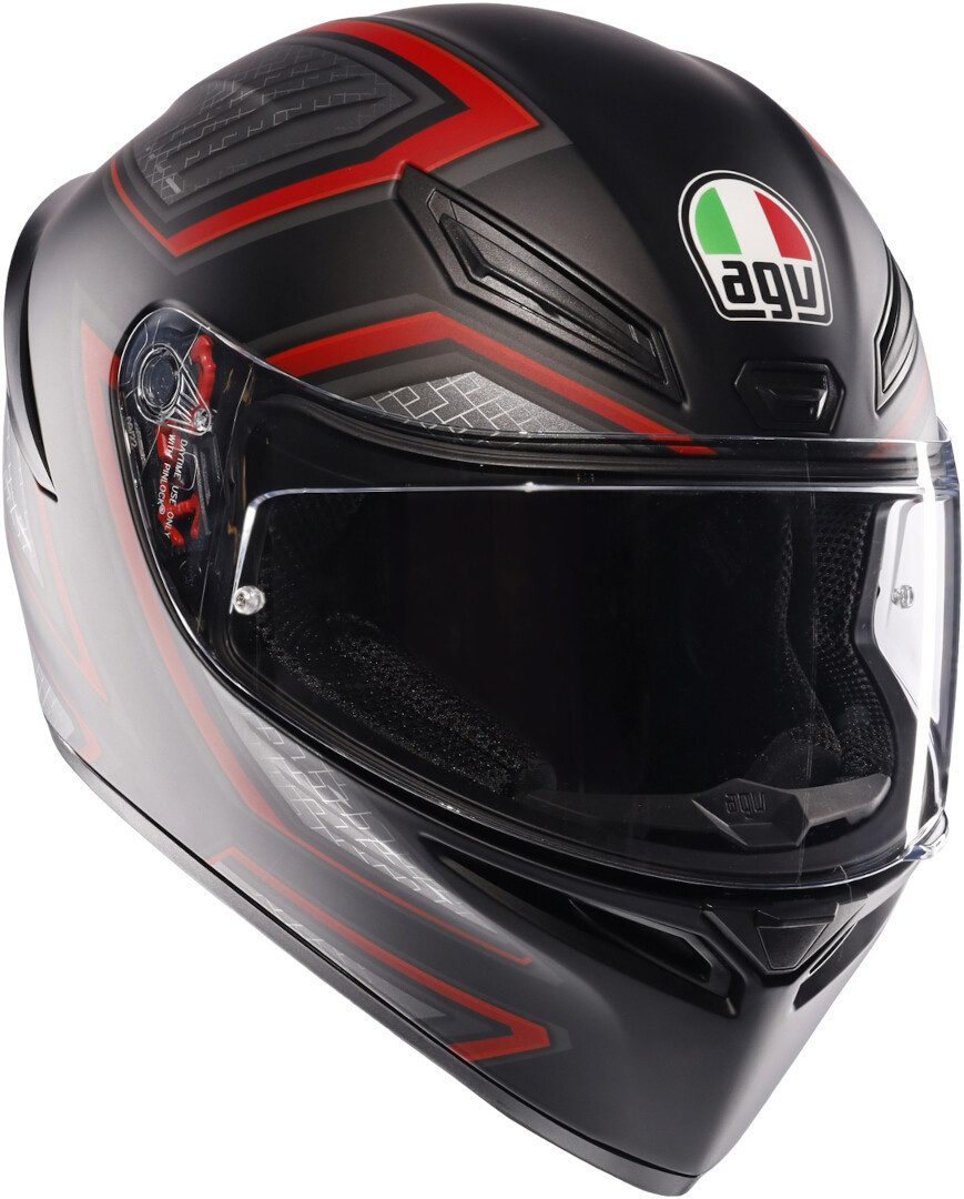 AGV Motorradhelm K1-S Sling Helm, vorbereitet für Kommunikationssystem