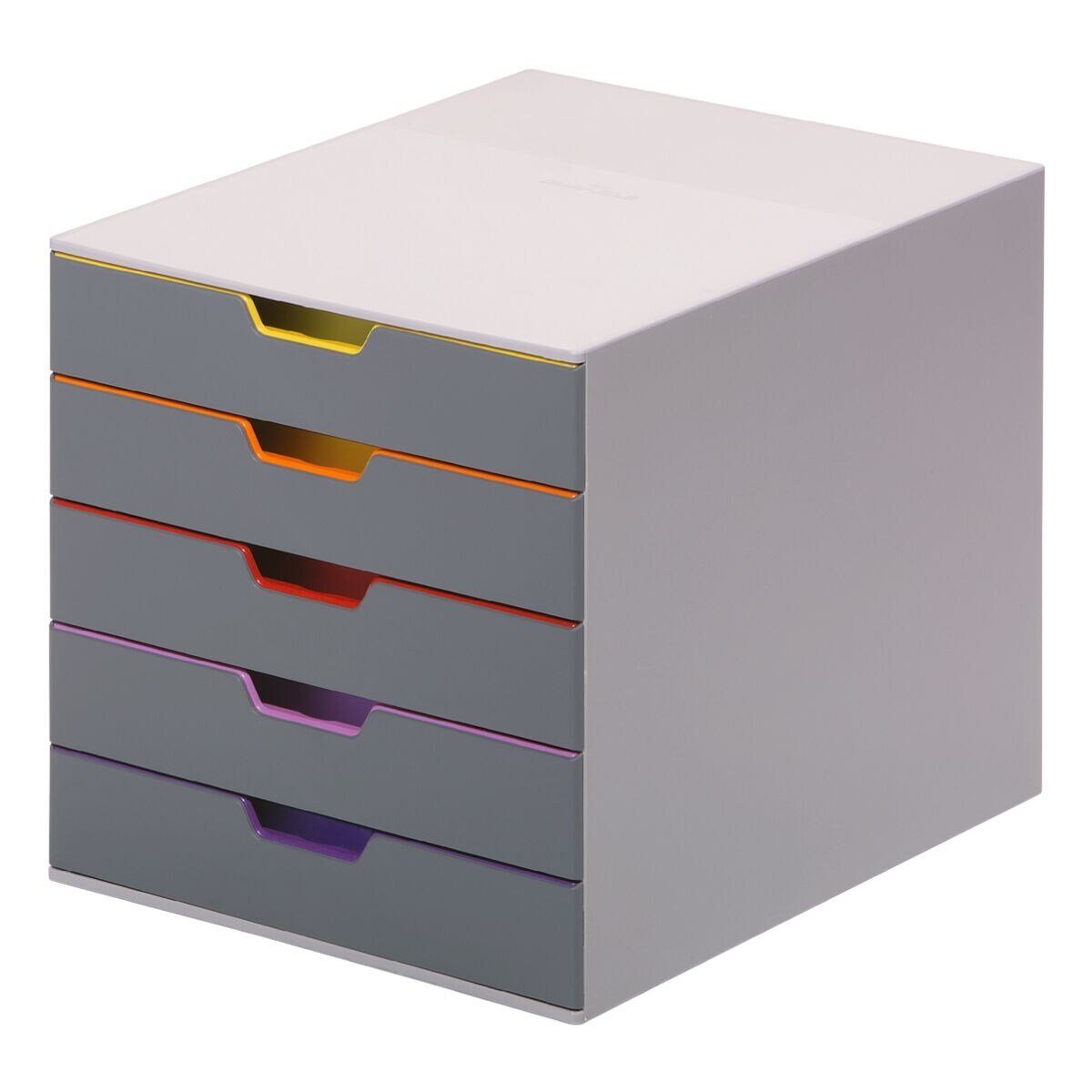 DURABLE Schubladenbox VARICOLOR® 5, mit 5 Schubladen, geschlossen, stapelbar