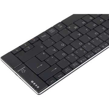 Renkforce Bluetooth®-Tastatur "Slim" Tastatur (Wiederaufladbar)