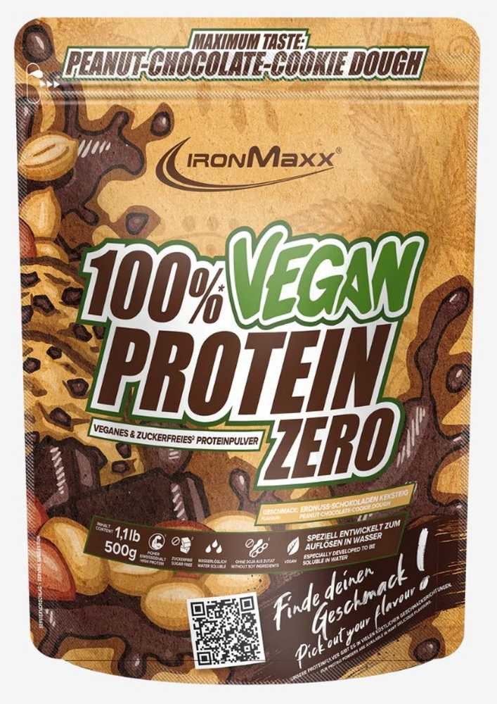 Ironmaxx IronMaxx 100% Vegan Protein Zero – 500g-Beutel Pulver