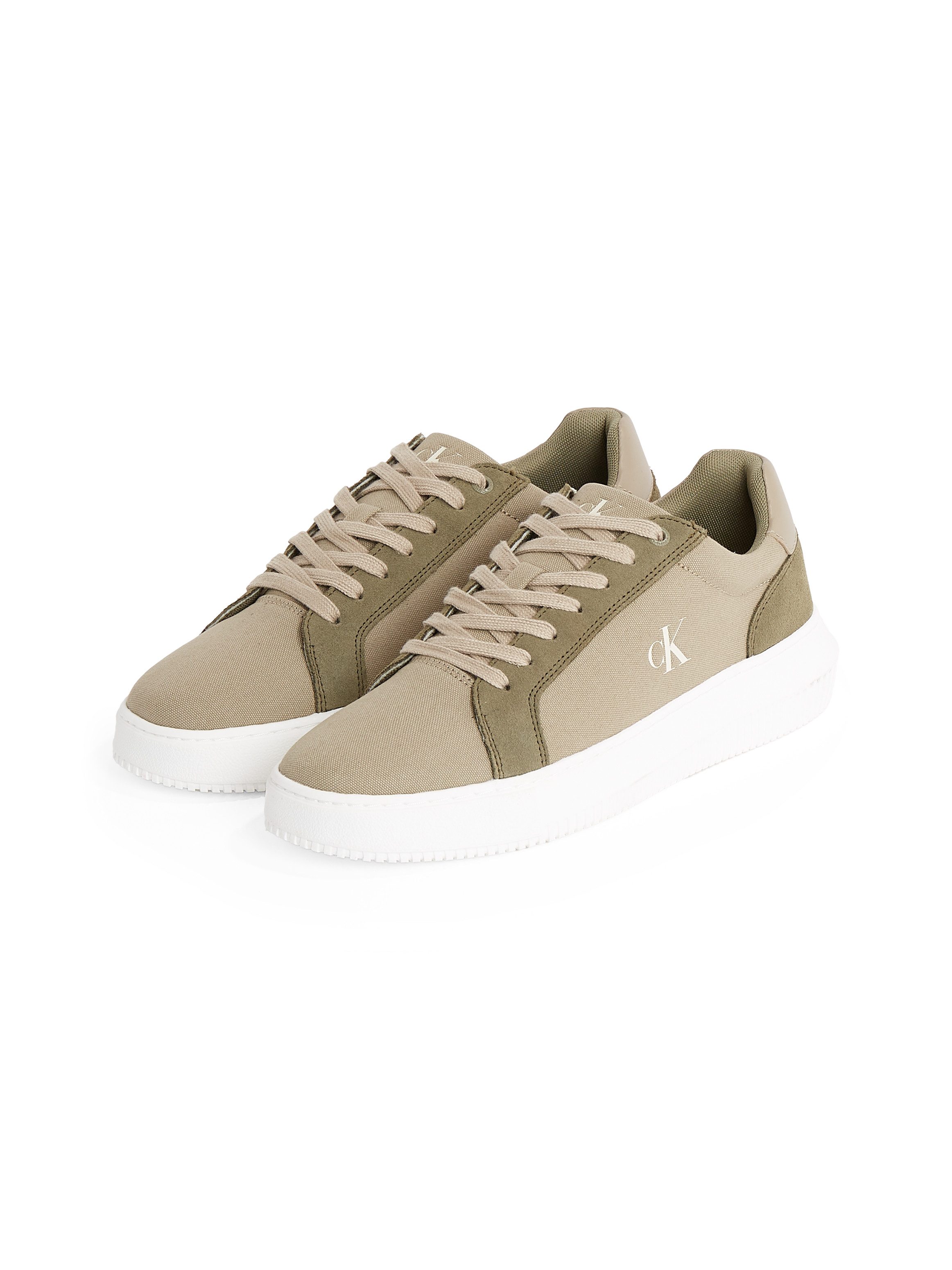 Calvin Klein Jeans CHUNKY CUPSOLE MG CANVAS Sneaker, Halbschuh, Schnürschuh günstig online kaufen