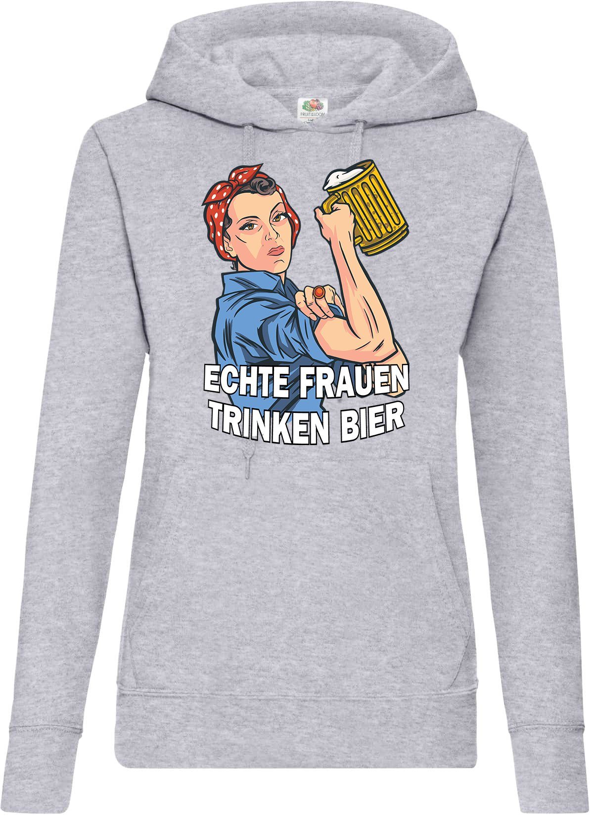 Youth Designz Kapuzenpullover Echte Frauen Trinken günstig online kaufen