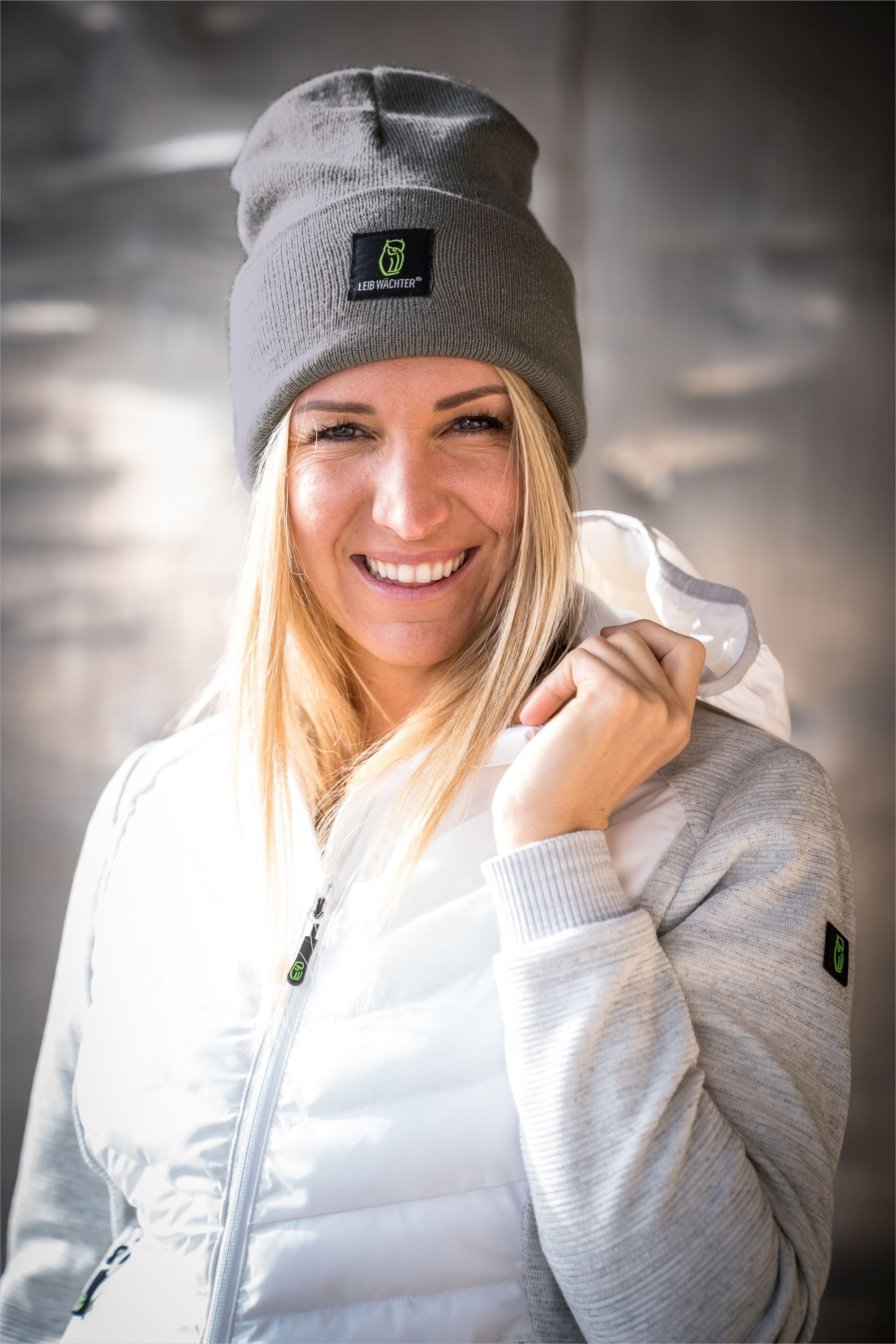 Leibwächter Beanie Leibwächter Beanie Mütze grau günstig online kaufen