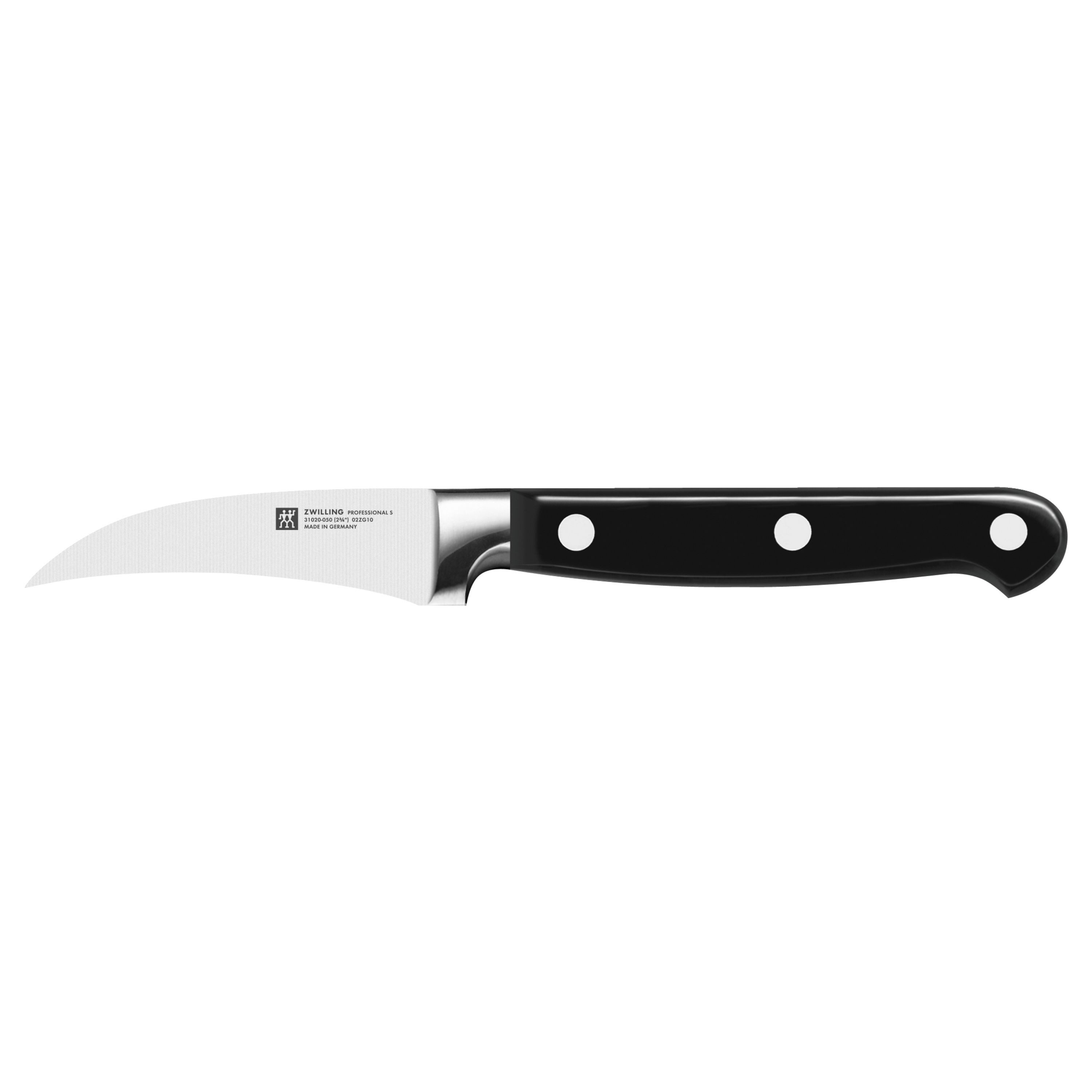 Zwilling Besteck-Set ZWILLING Schälmesser PROFESSIONL S LBH 18x2x1 cm schwarz