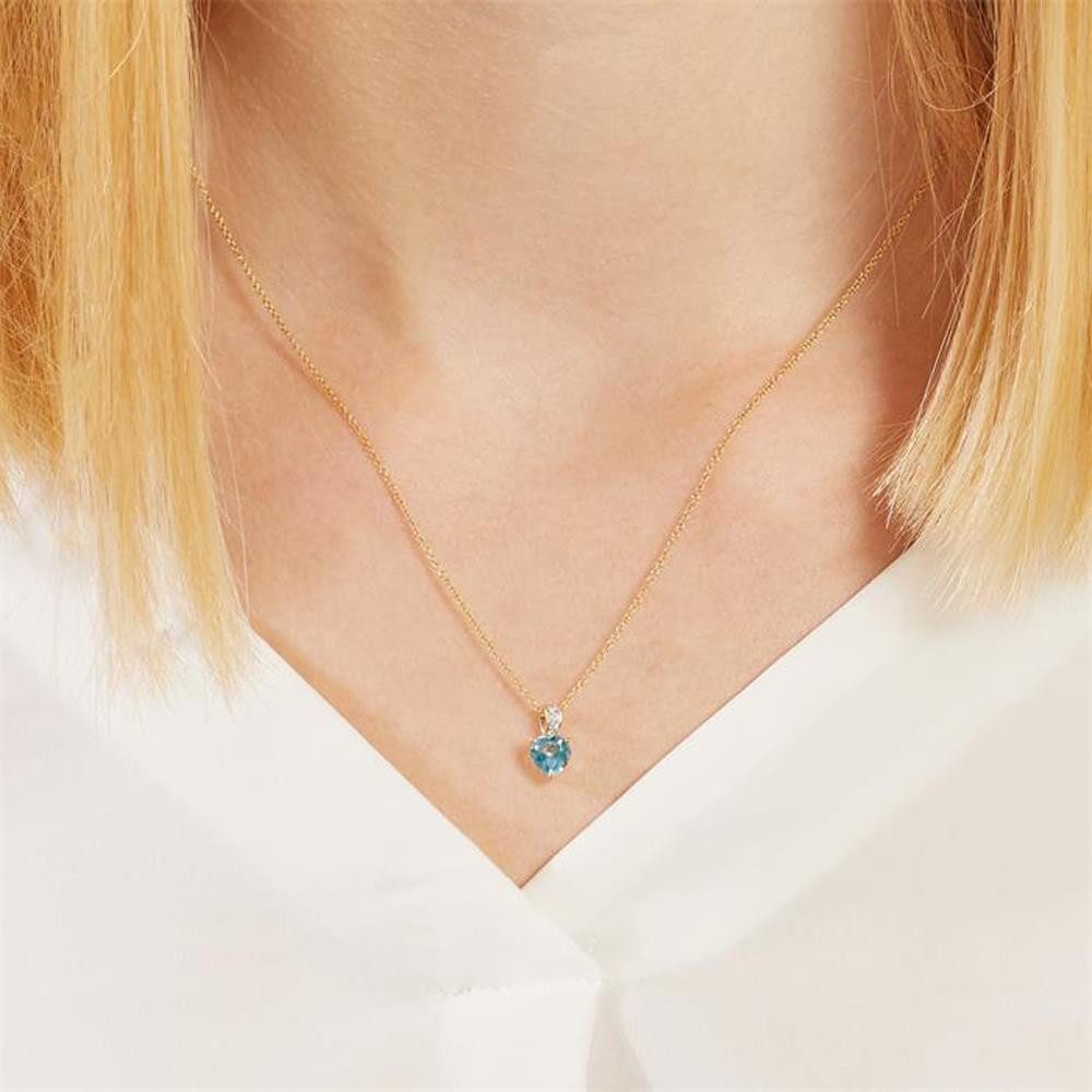 Unique Kettenanhänger Diamantanhänger ...