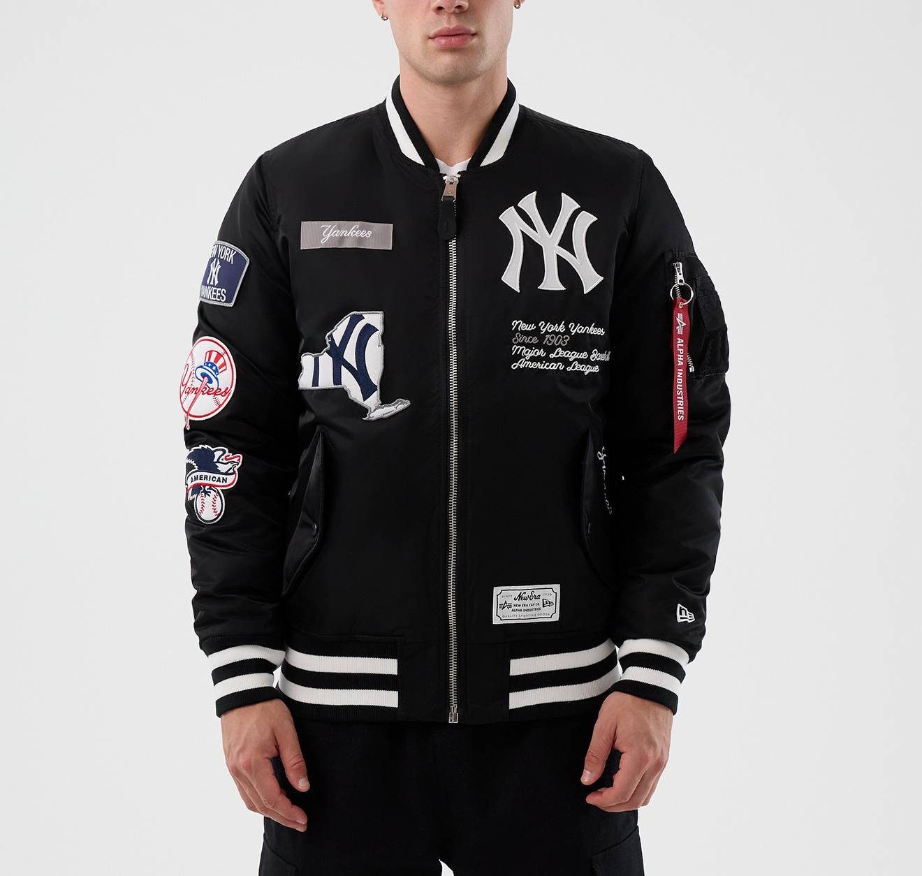 New Era Bomberjacke Jacke New Era Alpha New York Yankees günstig online kaufen