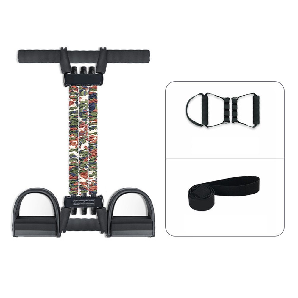 Camouflage-Zugseil-Sit-Up-Ausrüstung, Verstellbare Gymnastikbänder desert Blusmart camouflage1