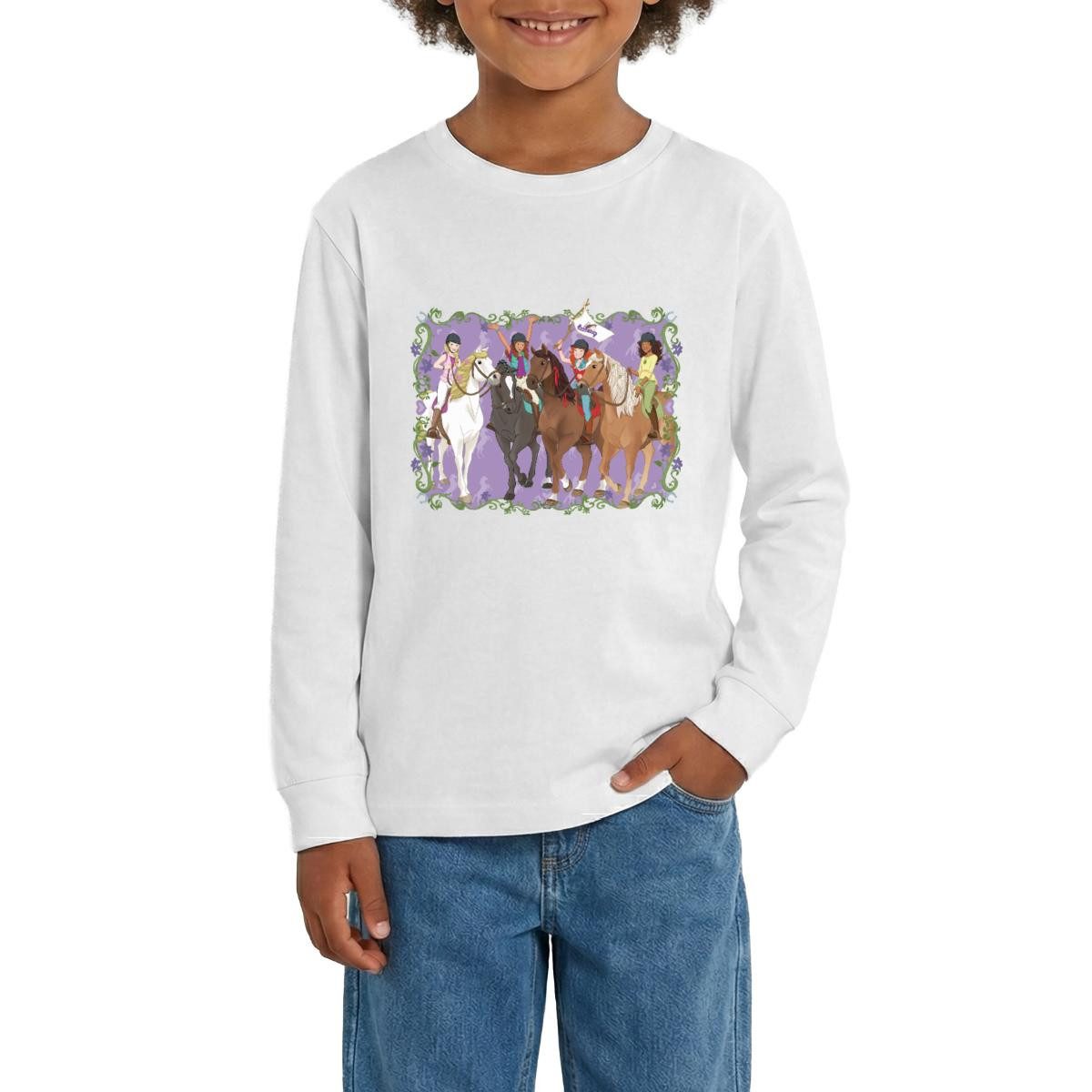 T-Shirt Schleich Horse Club Lisa Sarah Sofia Hannah reiten Teenager Premium La