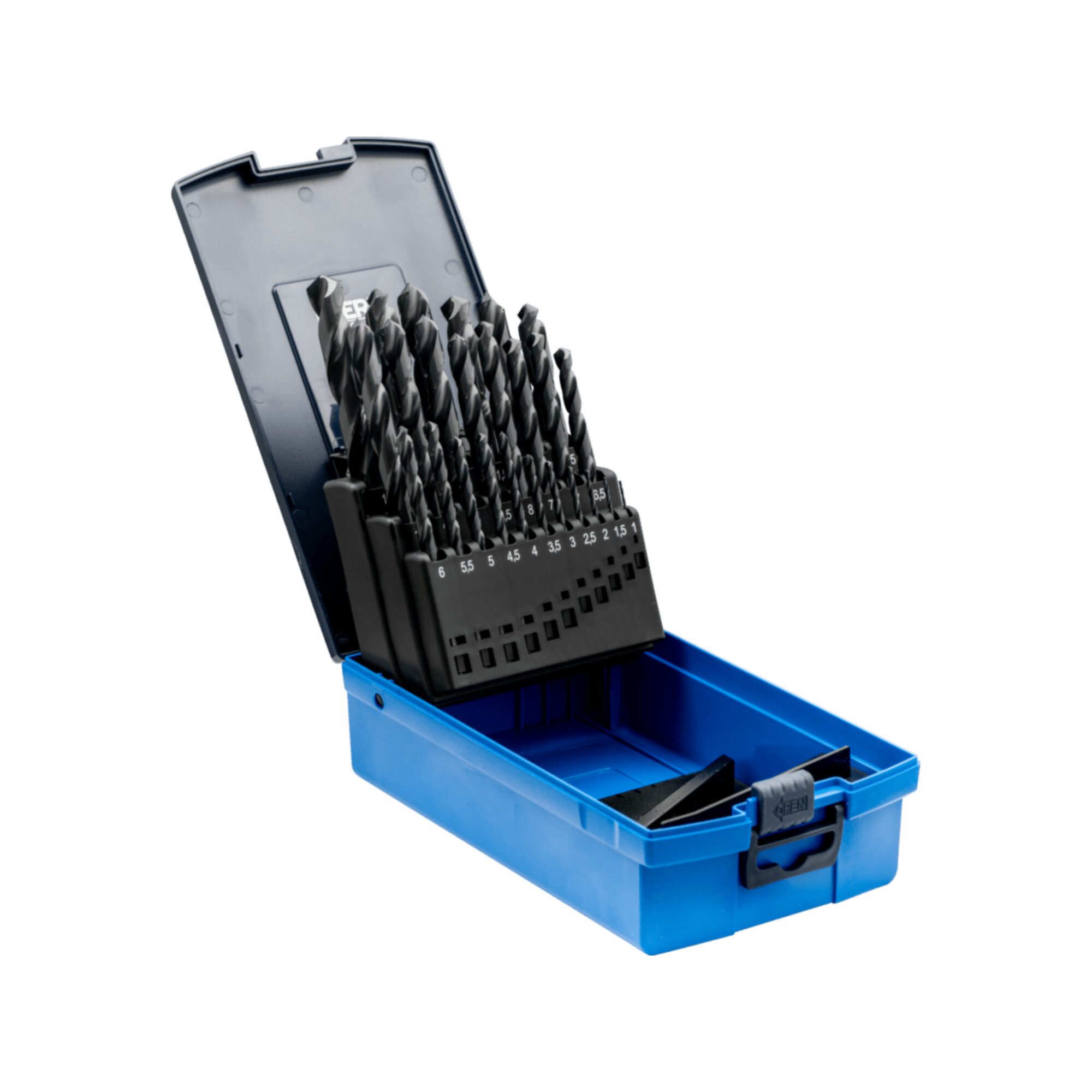 Pferd Metallbohrer PFERD TOOLS Spiralbohrer-Set 25-tlg. STEEL HSSG N DIN 338 universal