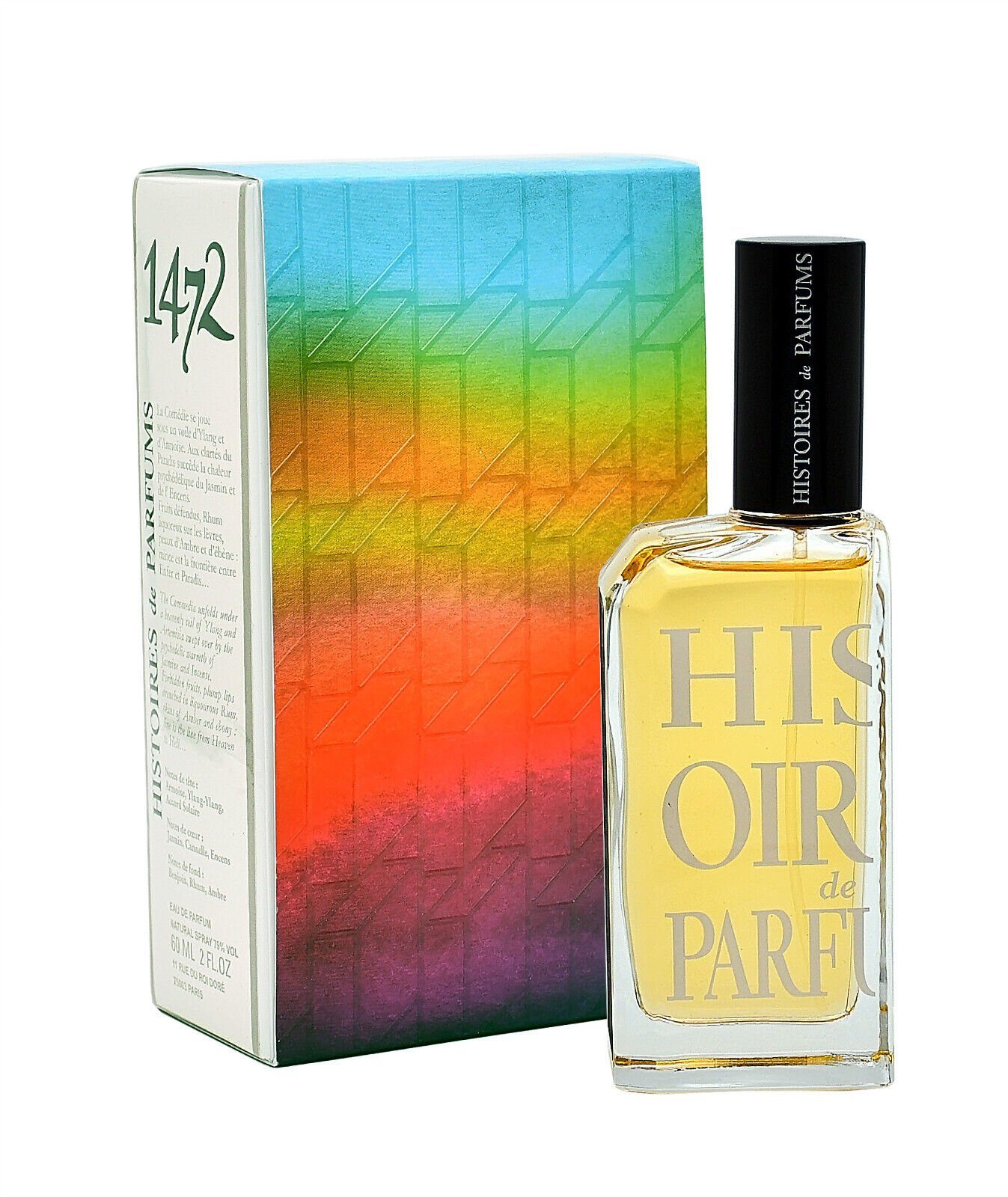 60ML Parfums de 1472 De de Parfum EDP Eau Parfums Histoires Histoires