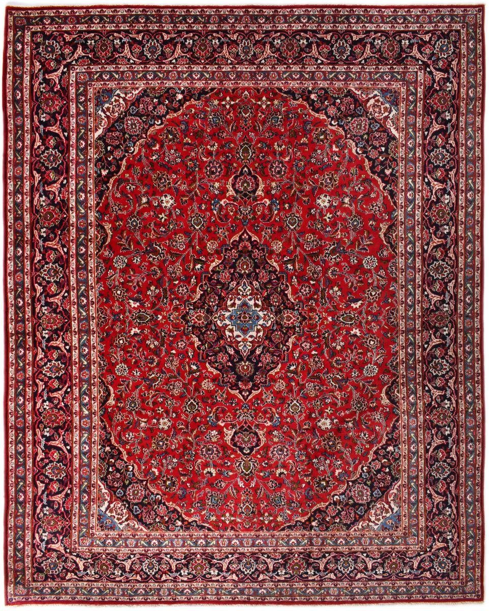 Orientteppich Mashhad 296x377 Handgeknüpfter Orientteppich / Perserteppich, Nain Trading, rechteckig, Höhe: 12 mm