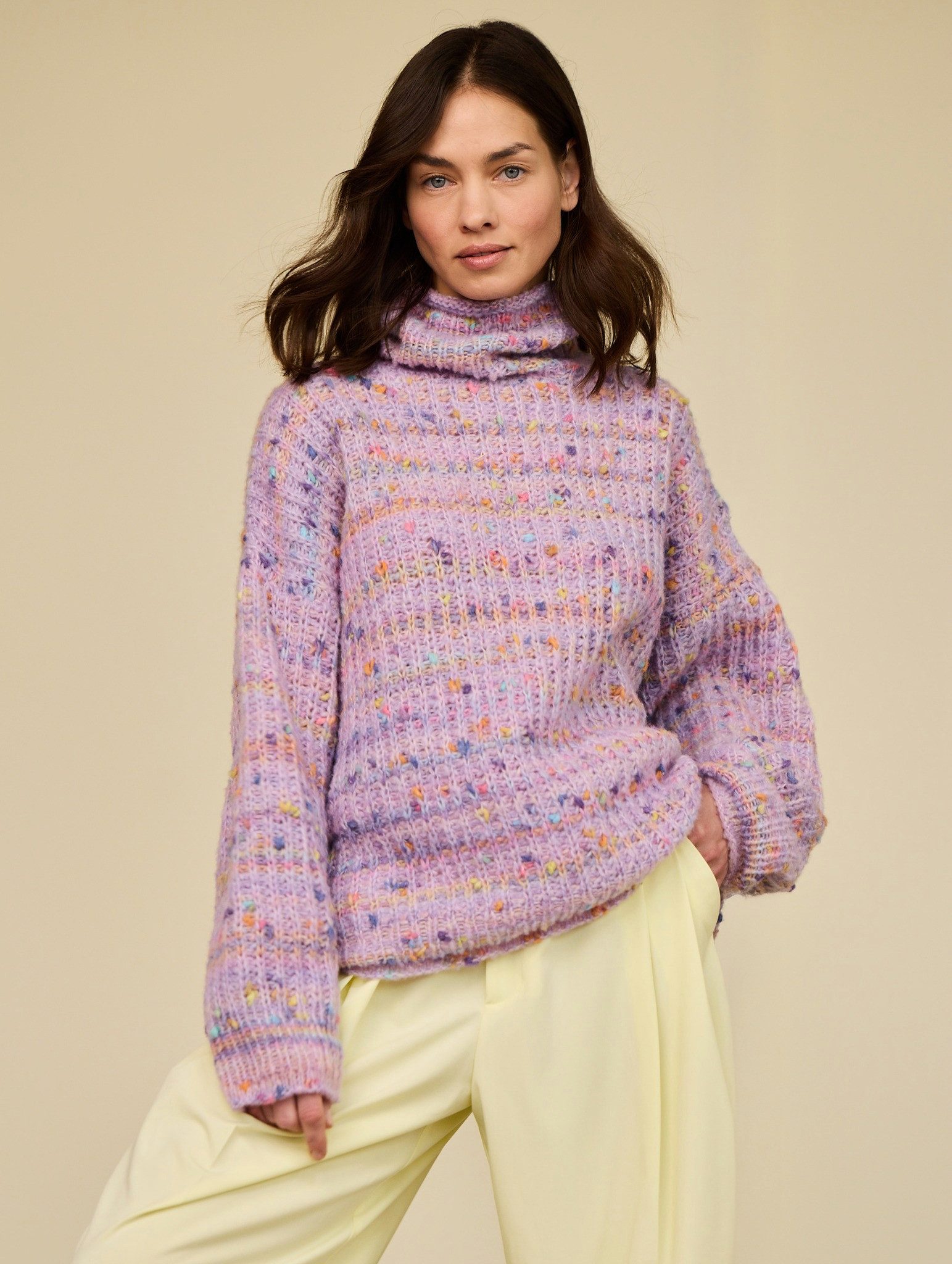 LANA GROSSA CASSATA Häkelwolle, 175 m (Flauschiges Effektgarn mit bunten Farbspots aus Baumwolle), 50 g