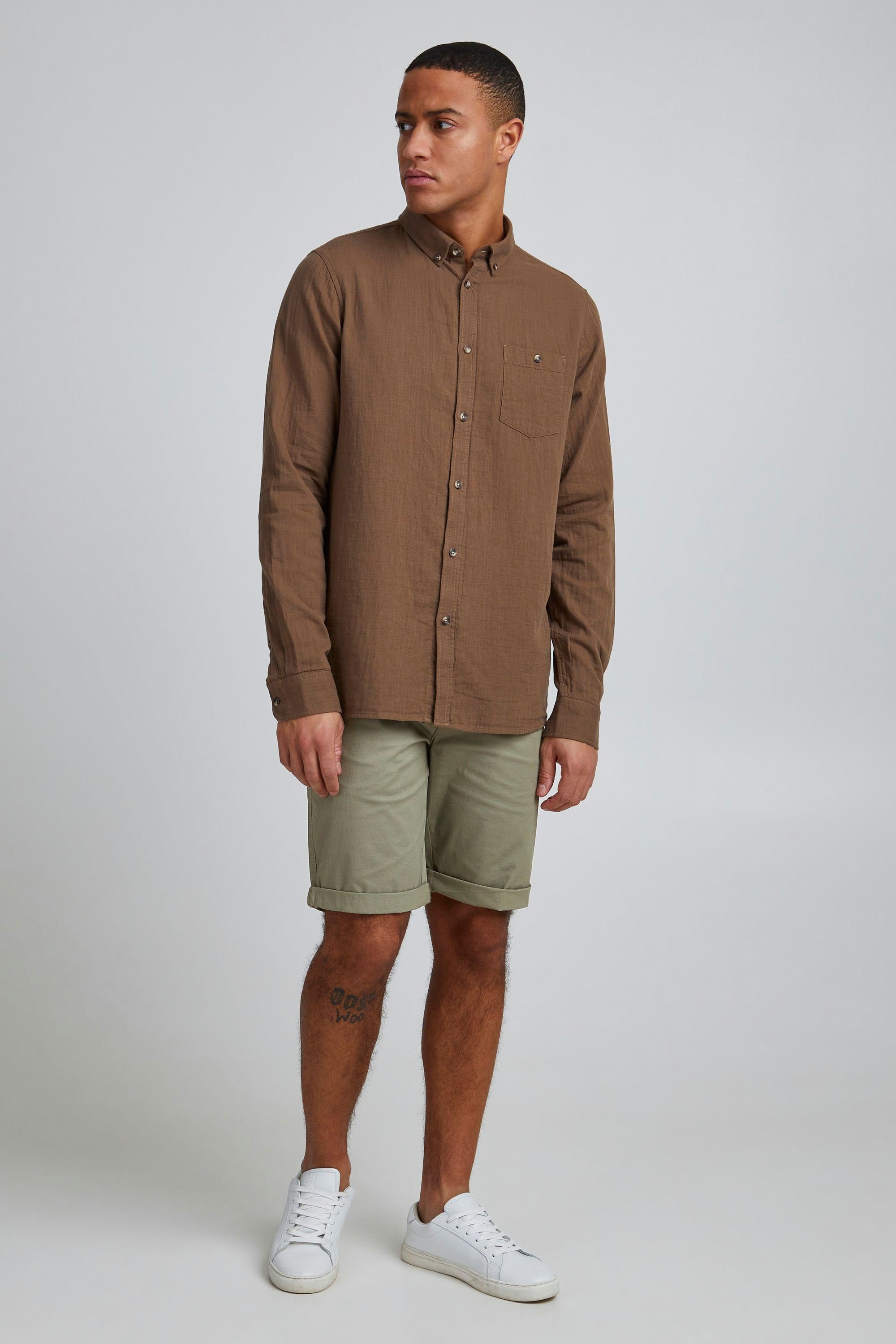 21106444 SDJim SHO Chino - Light Vetiver Chinoshorts !Solid (170613)