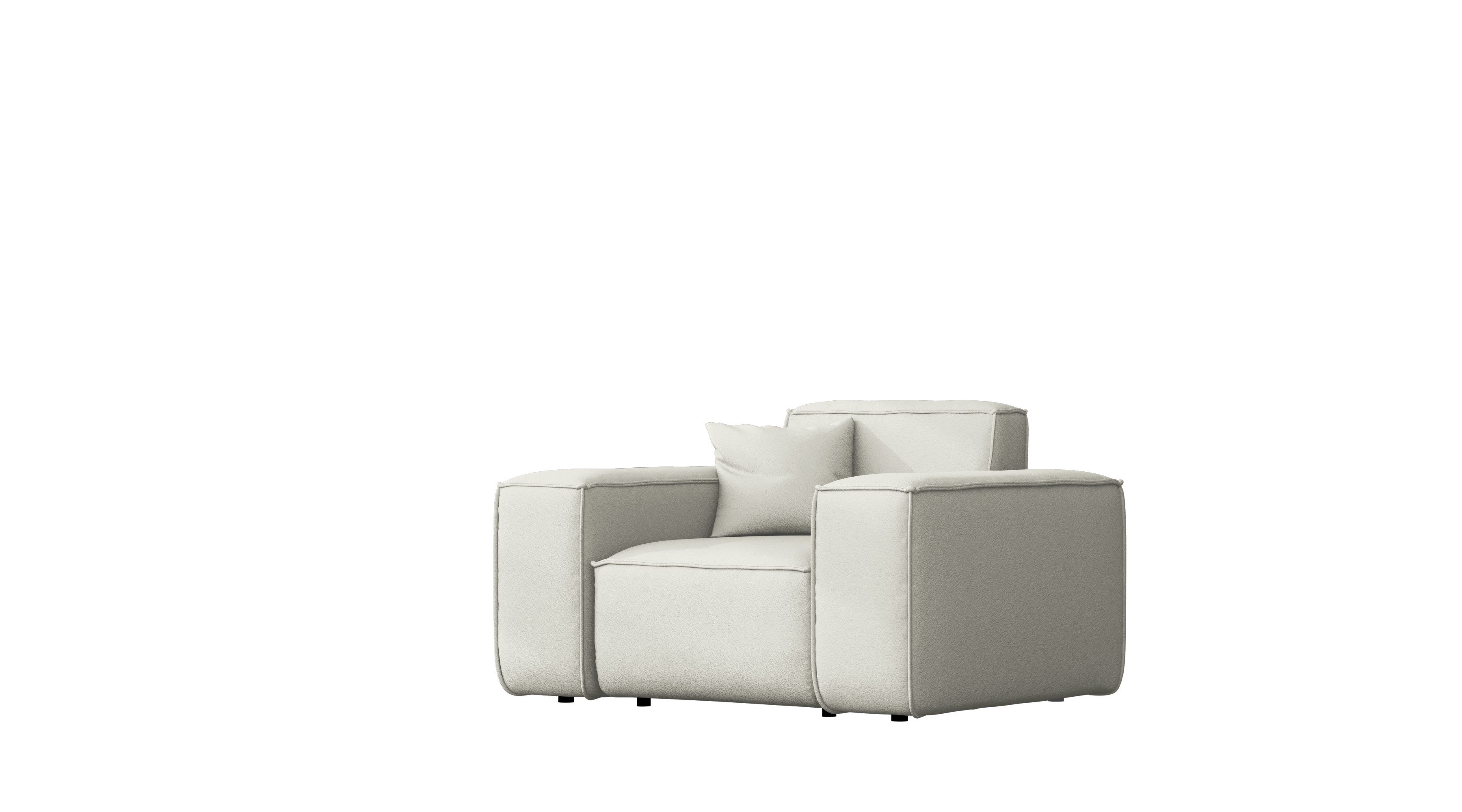 Kaiser Möbel Gartenlounge-Sessel für den Garten MALIBU, die Terrasse, den Hof, gemütliche (Einzelsofa)
