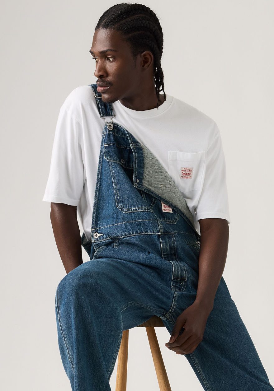 Levi's® Overall LOOSE OVERALLS Denim-Latzhose – Bild 5 von 5