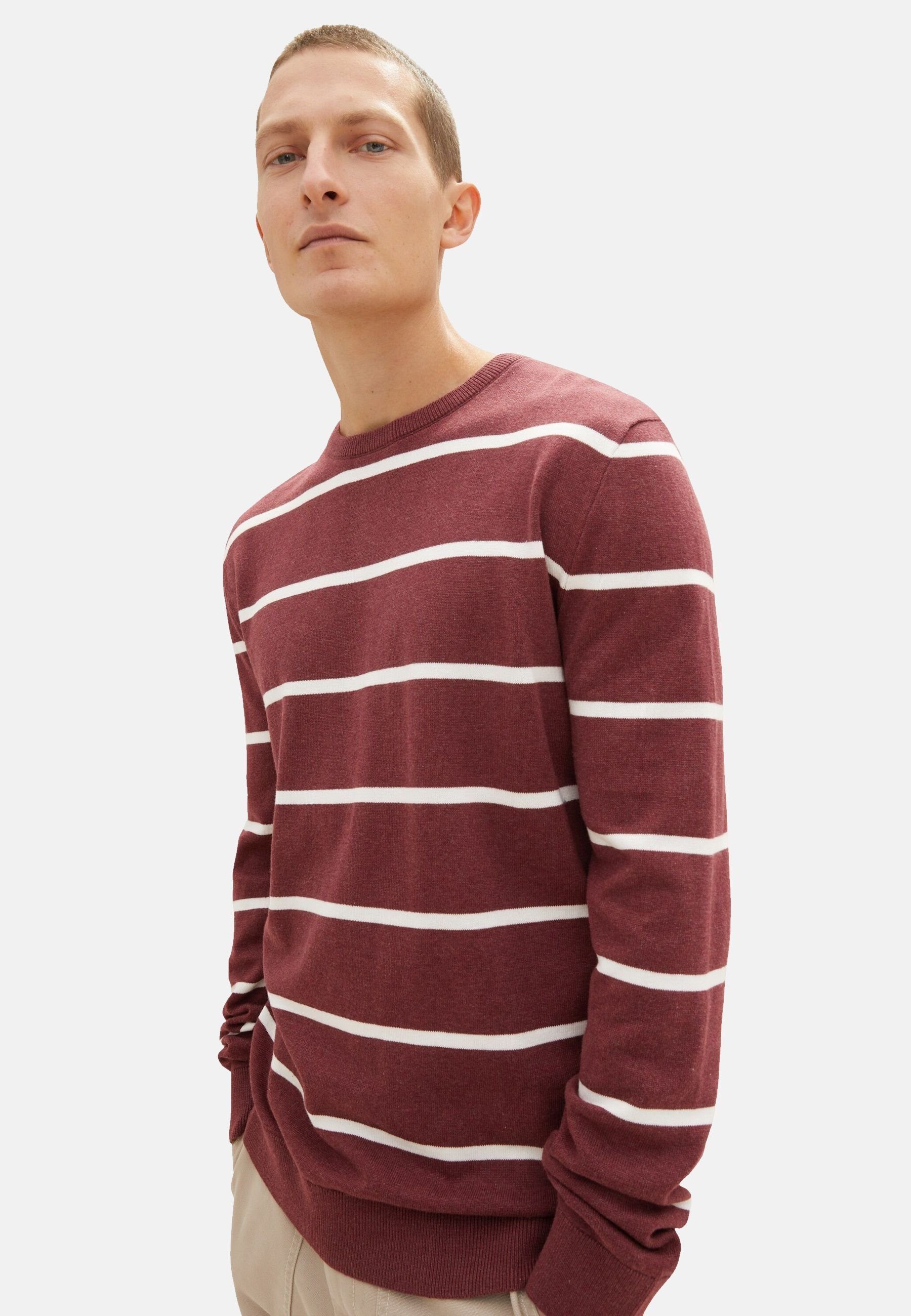 TOM TAILOR Strickpullover Strickpullover Pullover R-Neck günstig online kaufen