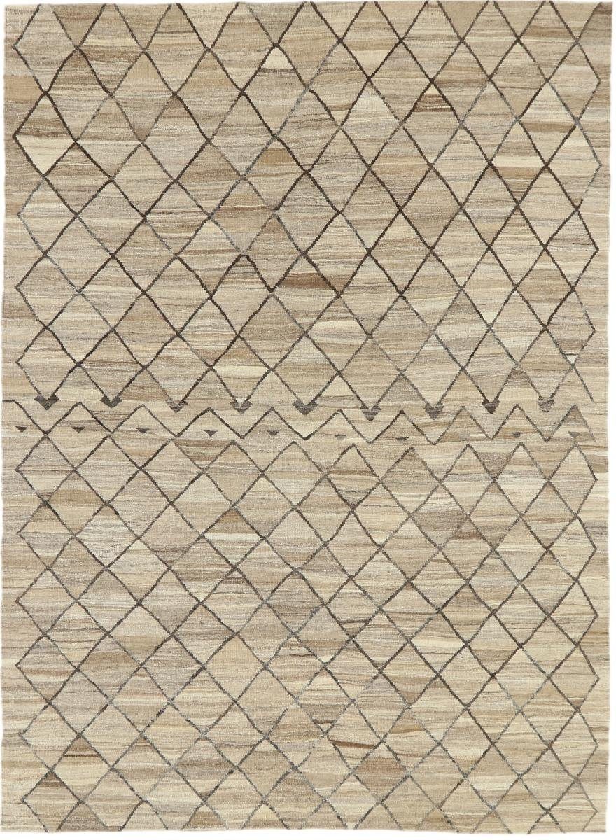 Orientteppich Kelim Berber Design 209x286 Handgewebter Moderner Orientteppich, Nain Trading, rechteckig, Höhe: 3 mm | Kurzflor-Teppiche