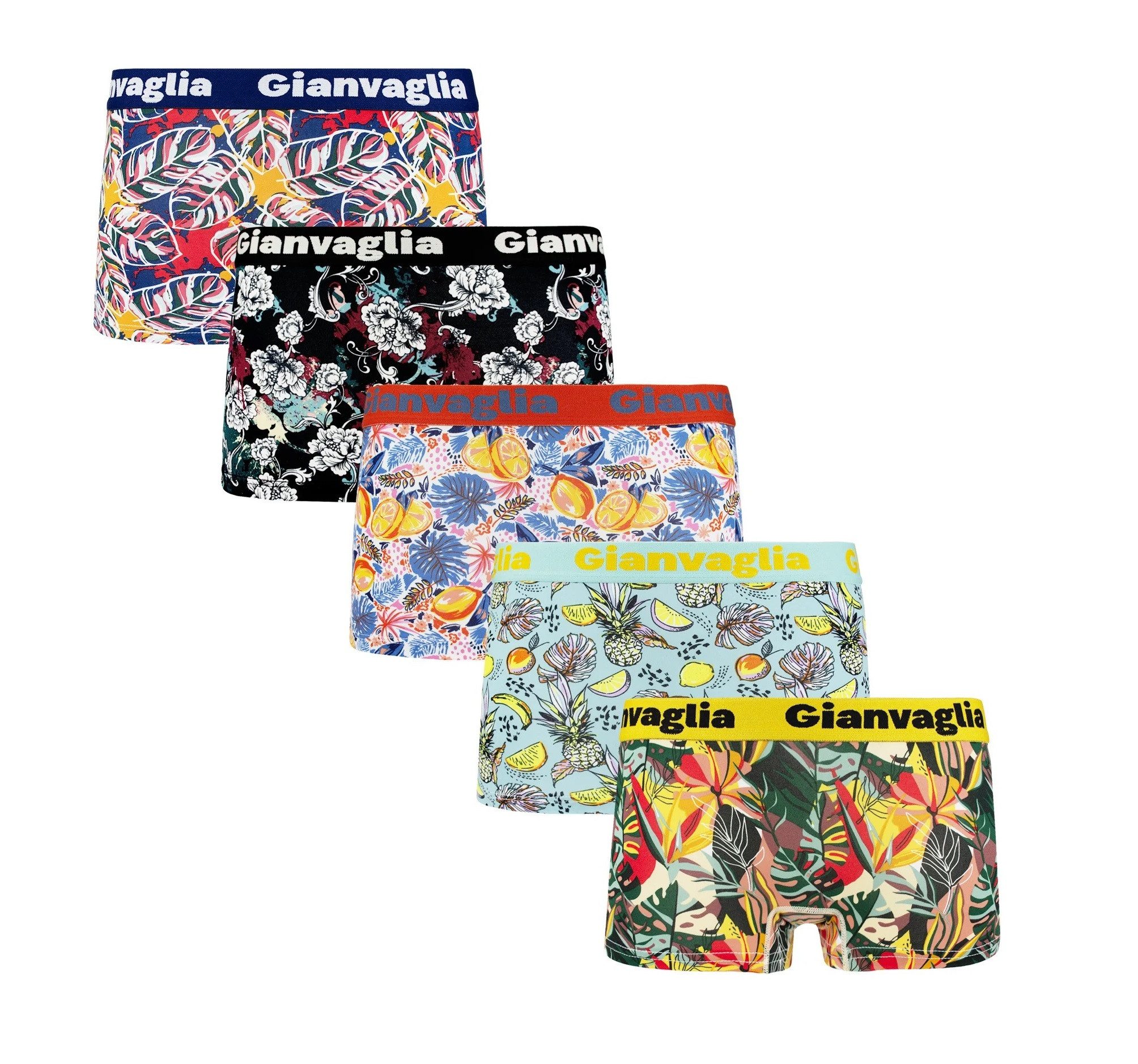 Holland Underwear Panty 5 x Damen Boxershorts Slips Panty Hot Pants Hipster günstig online kaufen