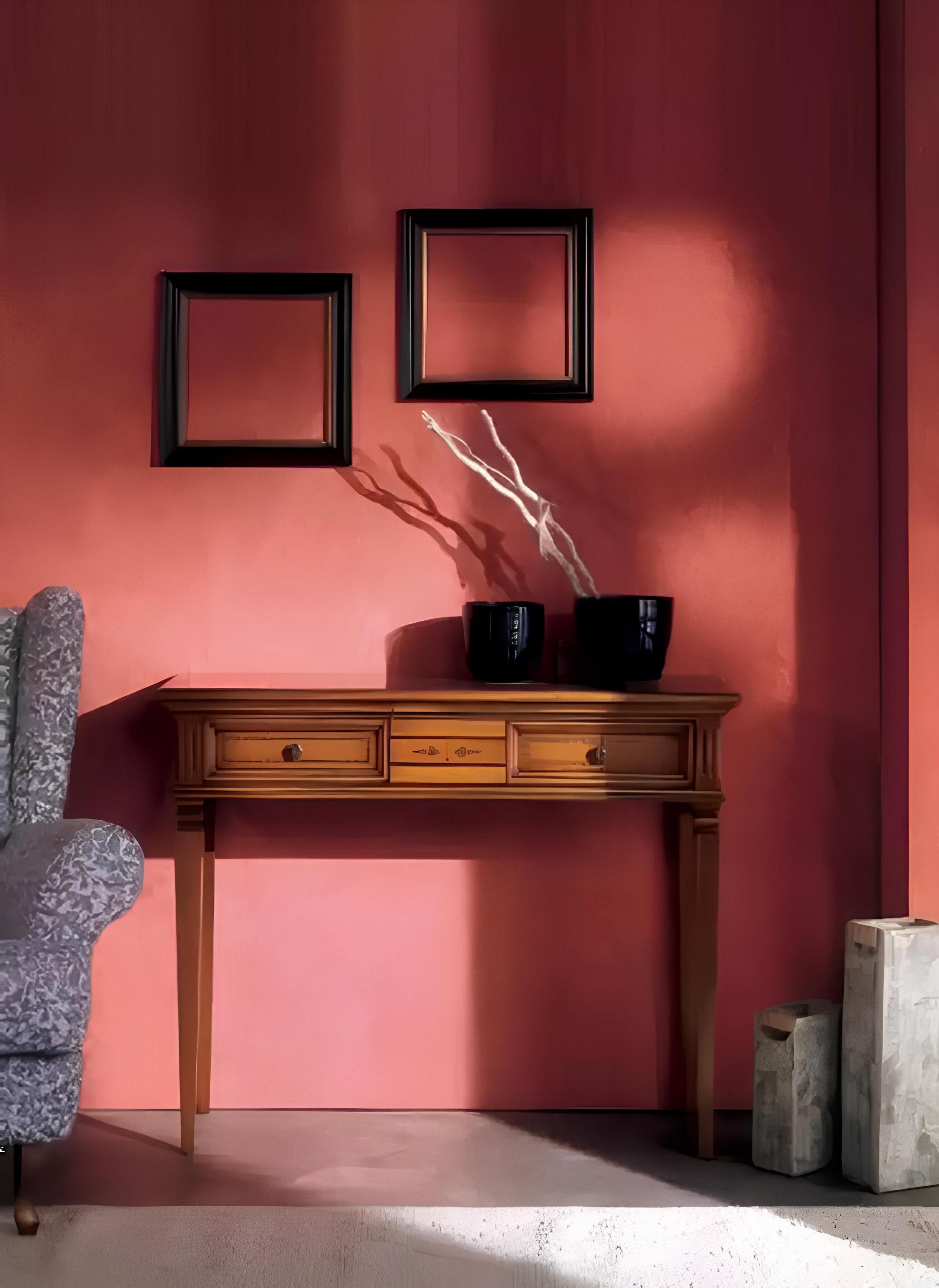 Xlmoebel Schminktisch Eleganter Konsolentisch aus hochwertigem Holz mit modernem Design (Konsole), Hergestellt in Europa