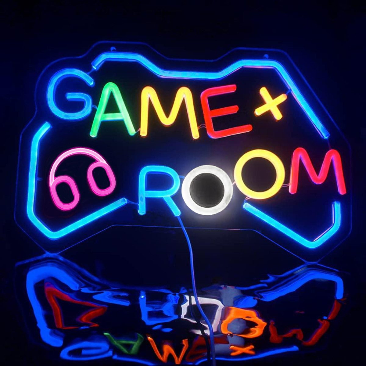 MUPOO LED Dekolicht Game Room LED-Neonschild,Dimmbar Wanddekoration,USB Neo günstig online kaufen