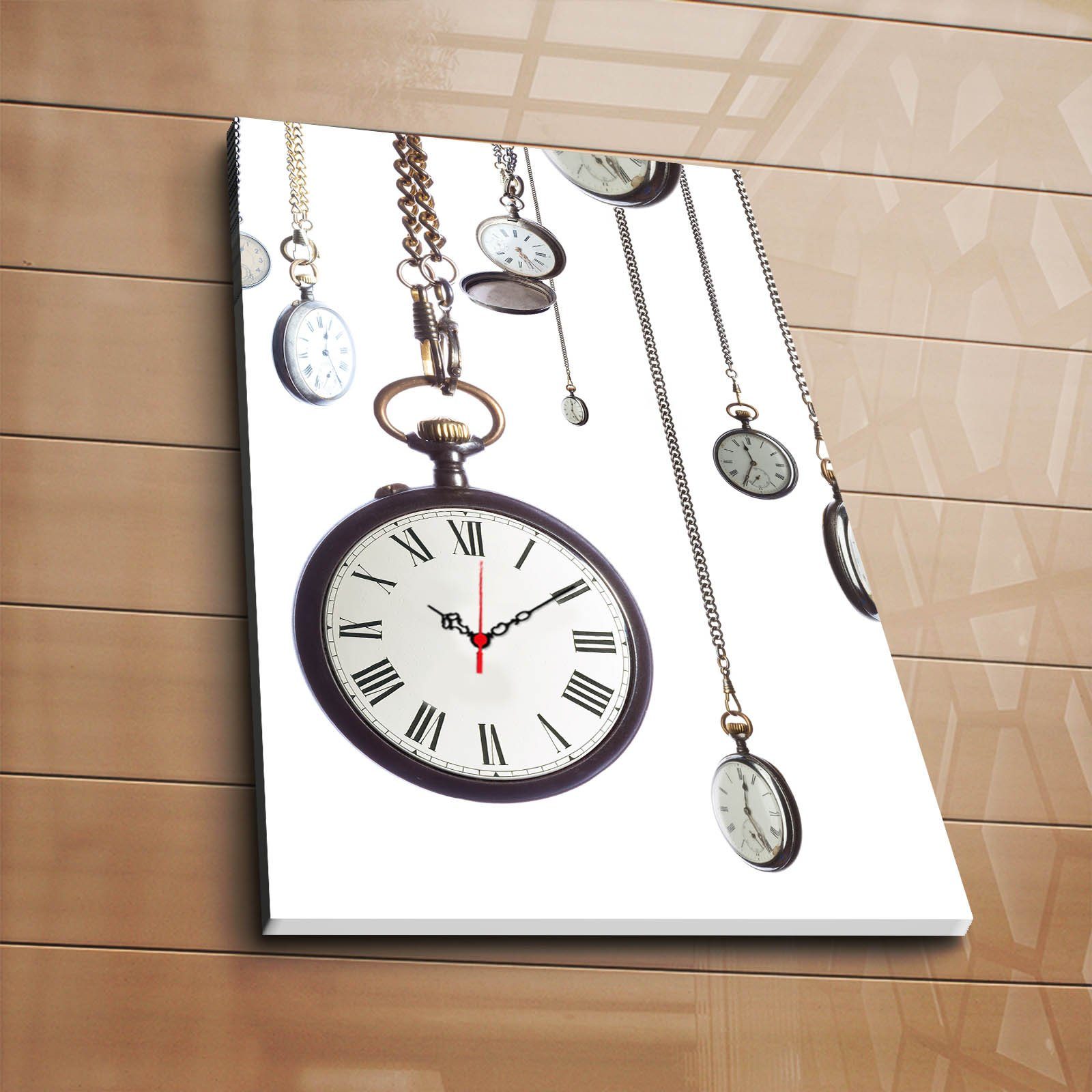 Leinwand Wallity Wanduhr