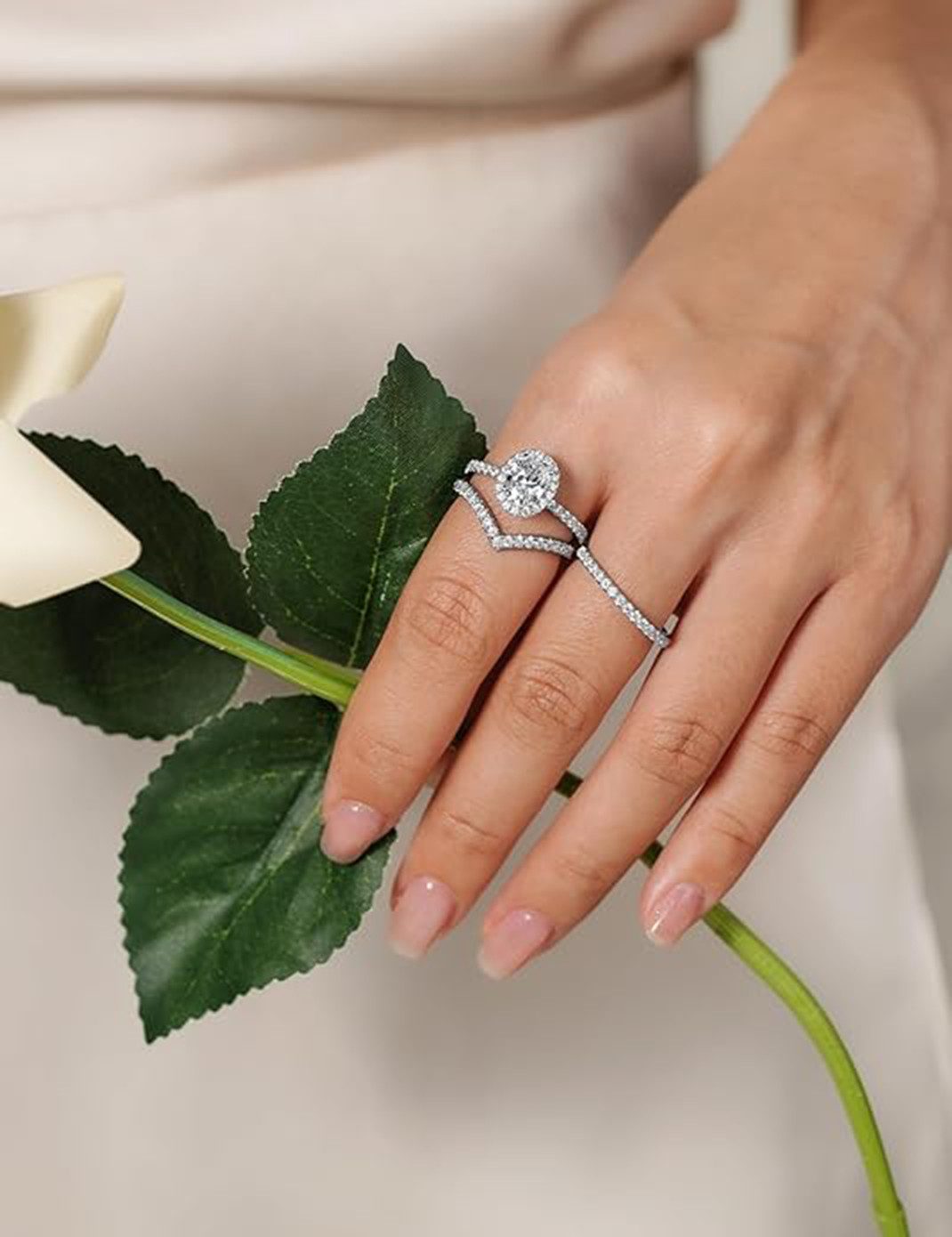 Jumpeak Verlobungsring Ehering,1.5ct,D,VS1,2EX,Diamantring aus Laborzucht,Ring,Damenring, Damen geschenk,Liebes geschenk für sie, Mutter tags geschenk