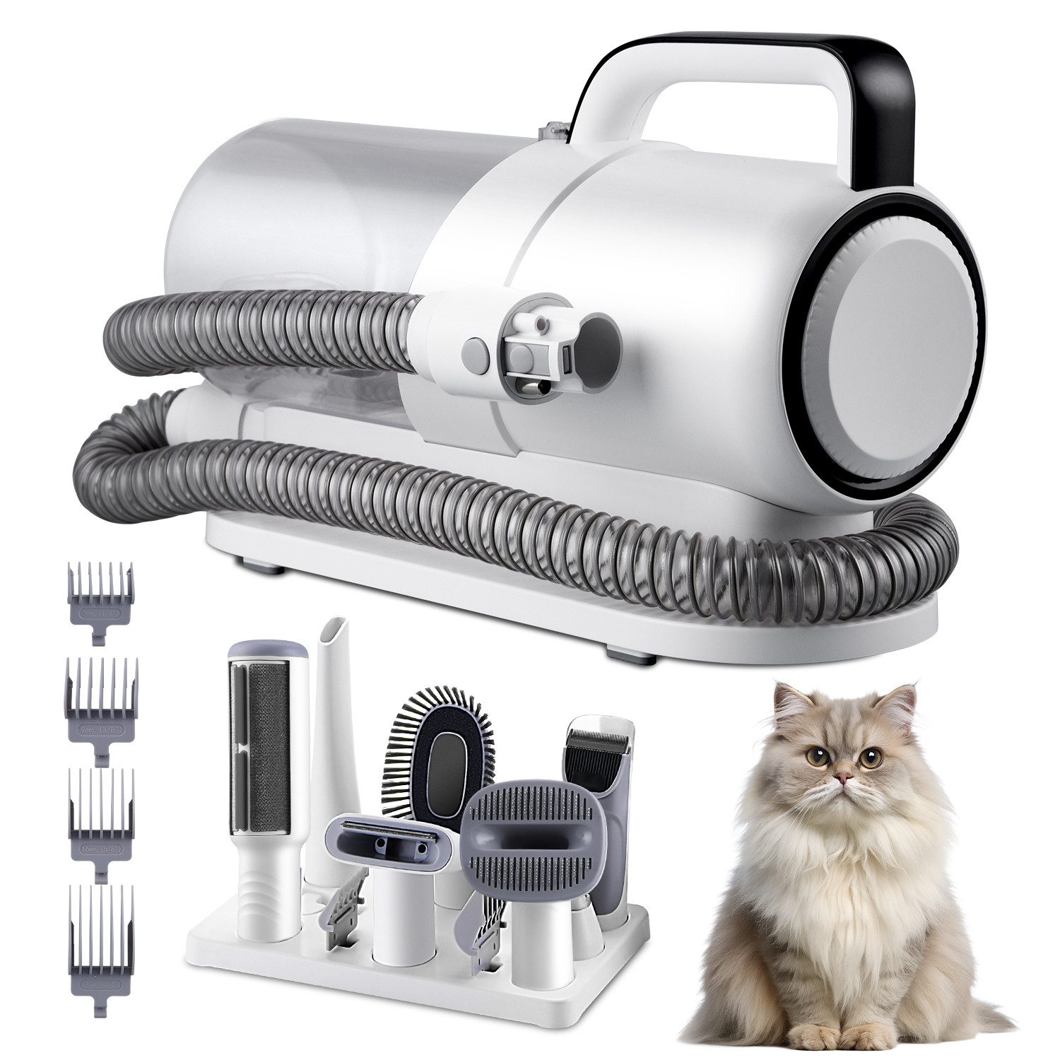 CkeyiN Hundeschermaschine mit Staubsauger 10kpa Profi günstig online kaufen