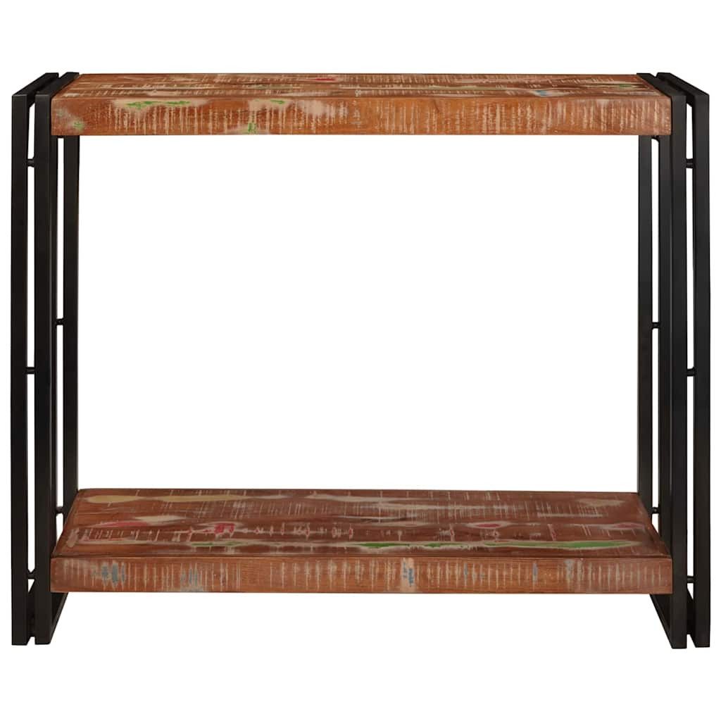 vidaXL Konsolentisch Konsolentisch 90 x 33 x 75 cm Massives upgecyceltes Holz (1-St)