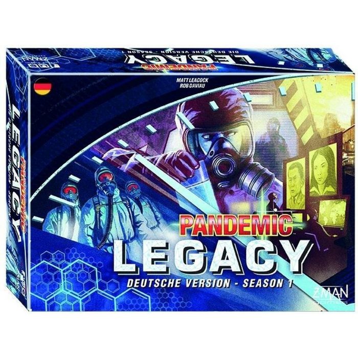 Asmodee Spiel Pandemic - Legacy - Blau