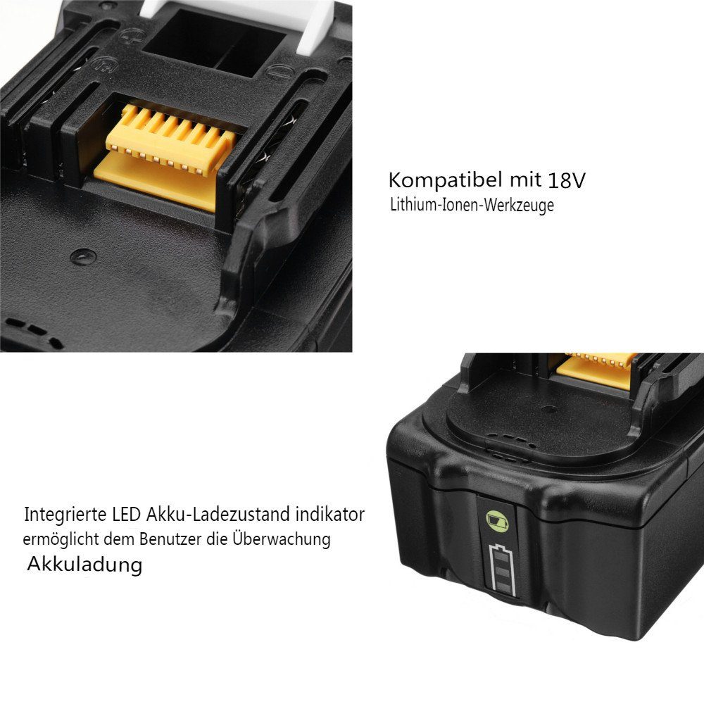 BL1830 4,0Ah Akku Akku, BL1850 Elektrowerkzeug 18V Insma BL1840 Ersatz 18V für 4.0Ah