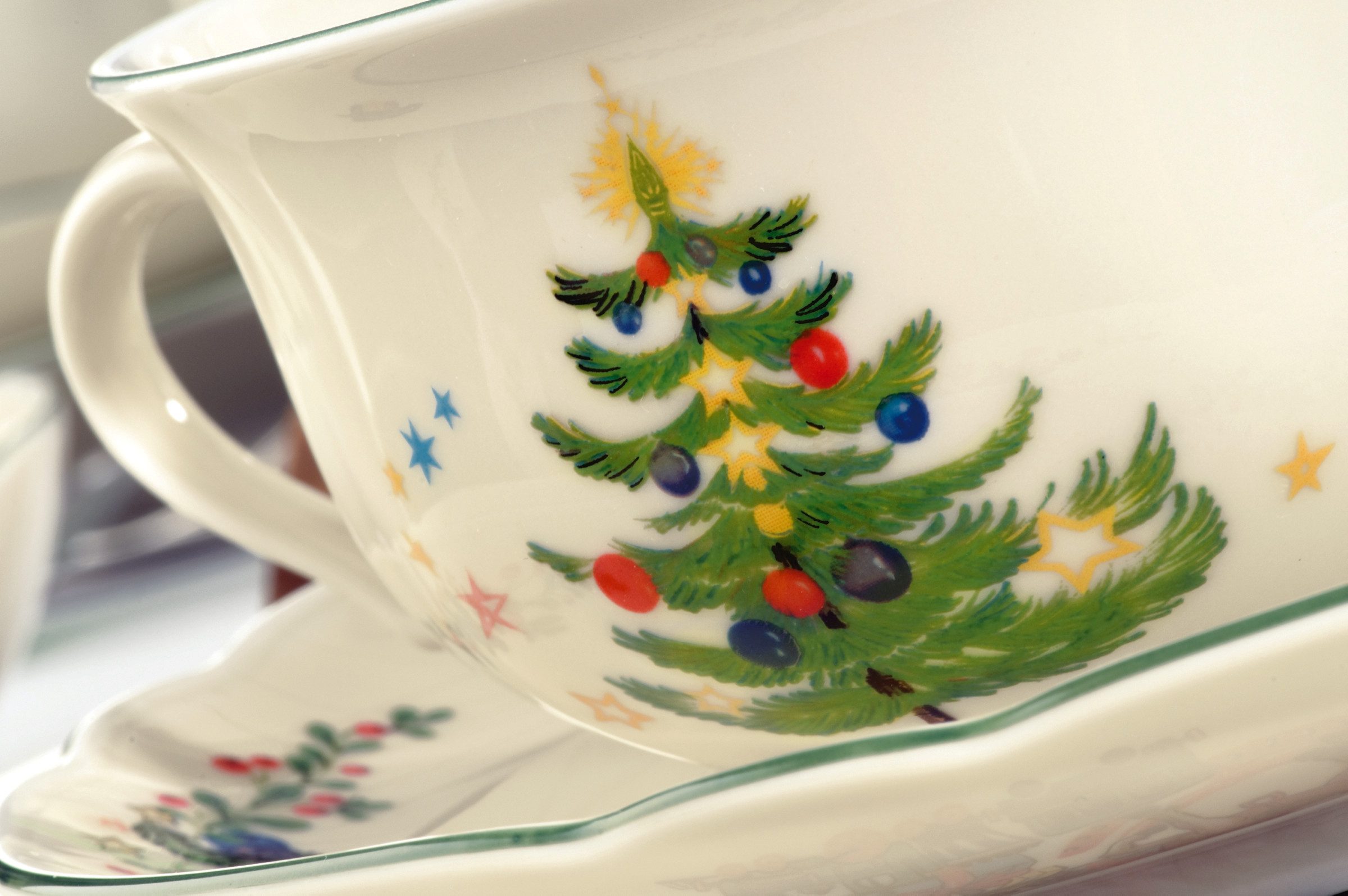 Seltmann Weiden Tasse Marieluise Weihnachten, Kaffeeobertasse 0,23 l, 1-tlg., Porzellan, mit weihnachtlichem Dekor – Bild 5 von 5
