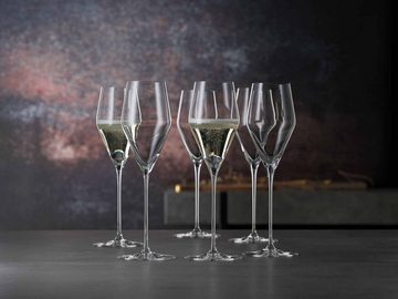 SPIEGELAU Champagnerglas Definition Champagnergläser 250 ml 6er Set, Glas