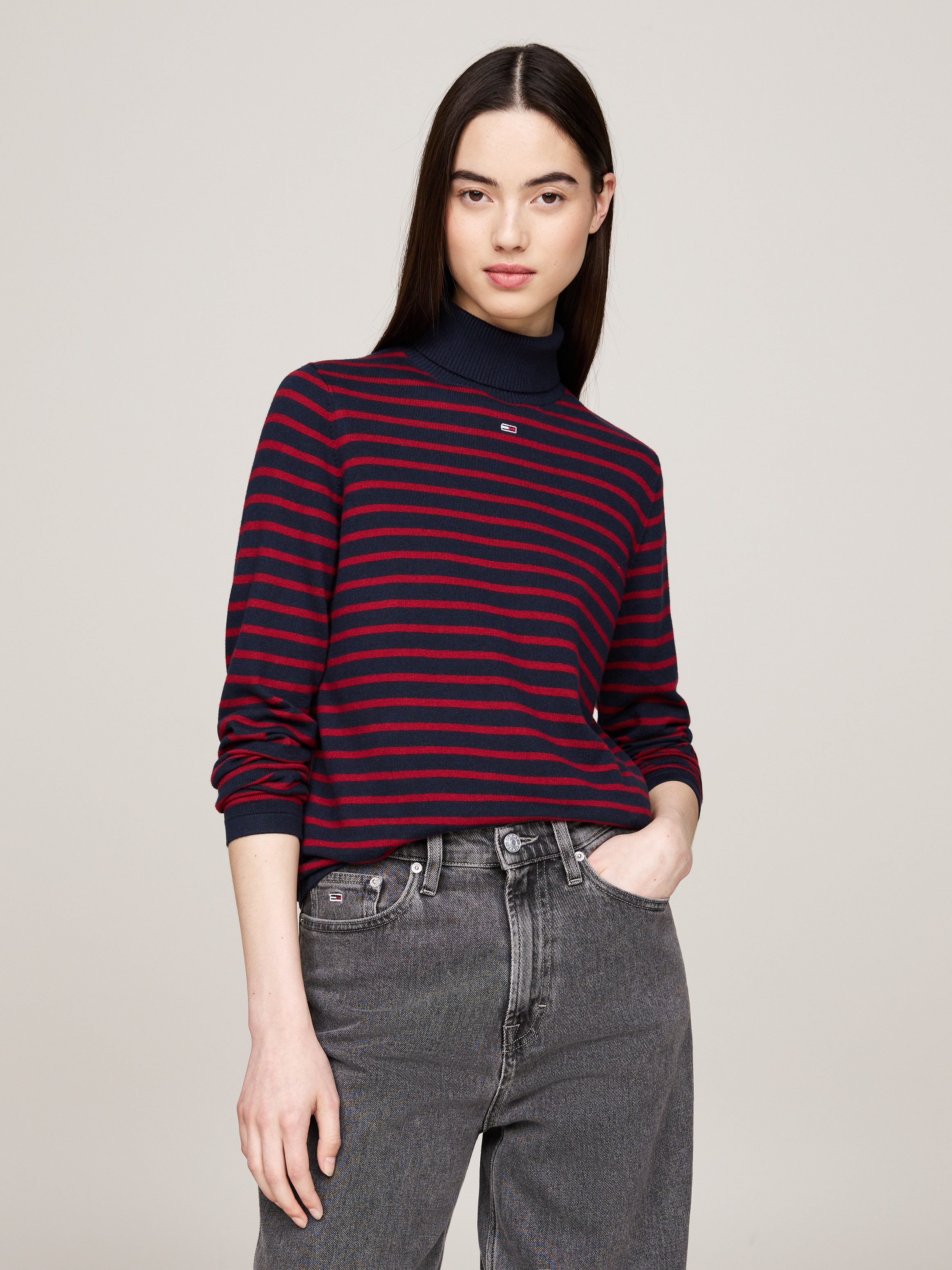 Tommy Jeans Curve Rollkragenpullover TJW ESSENTIAL günstig online kaufen