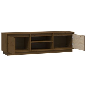 vidaXL TV-Schrank TV-Schrank Honigbraun 140x35x40 cm Massivholz Kiefer (1-St)