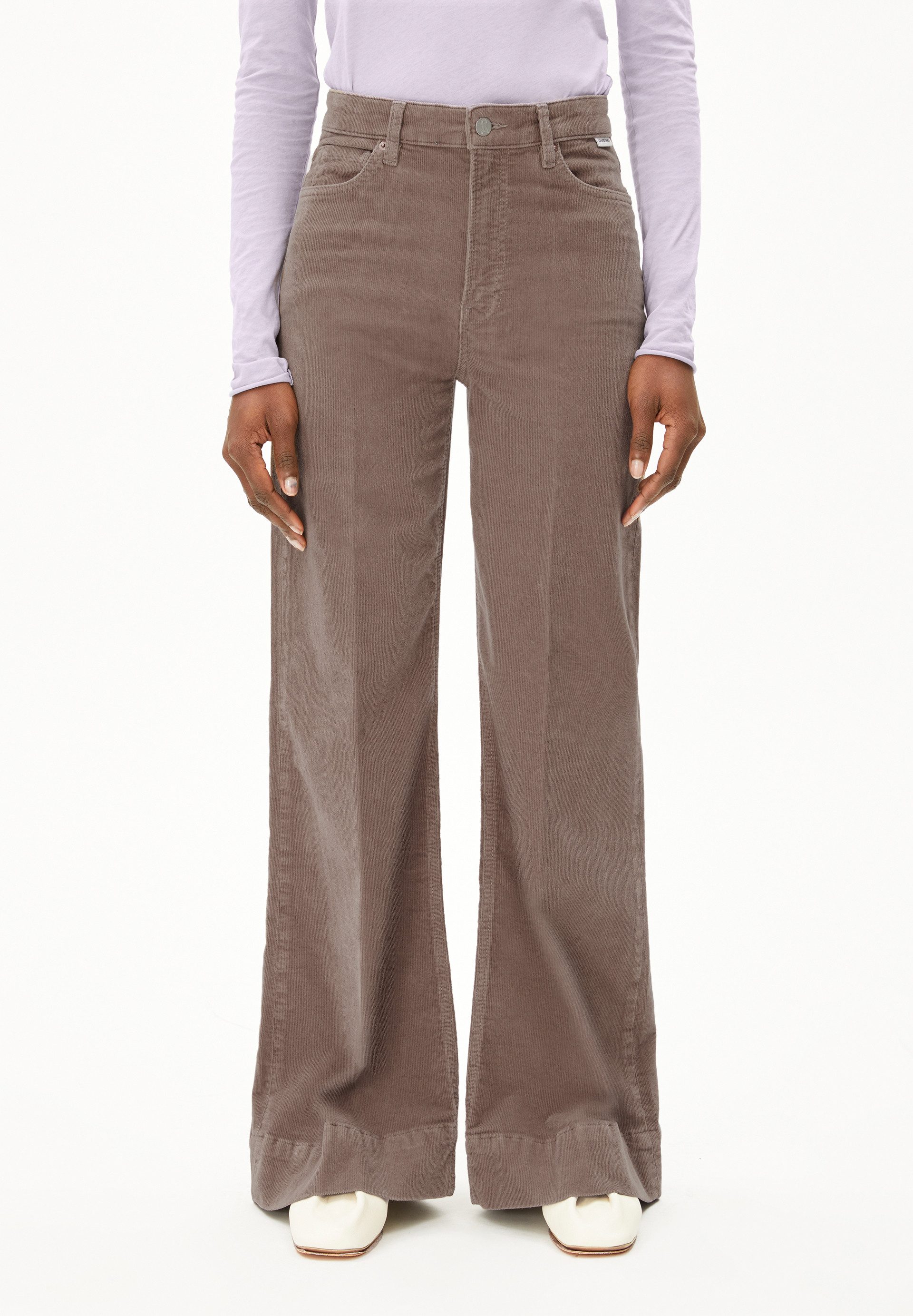 Armedangels Stoffhose MURLIAA CORDUROY Cordhose aus Bio-Baumwoll Mix (Skinn günstig online kaufen