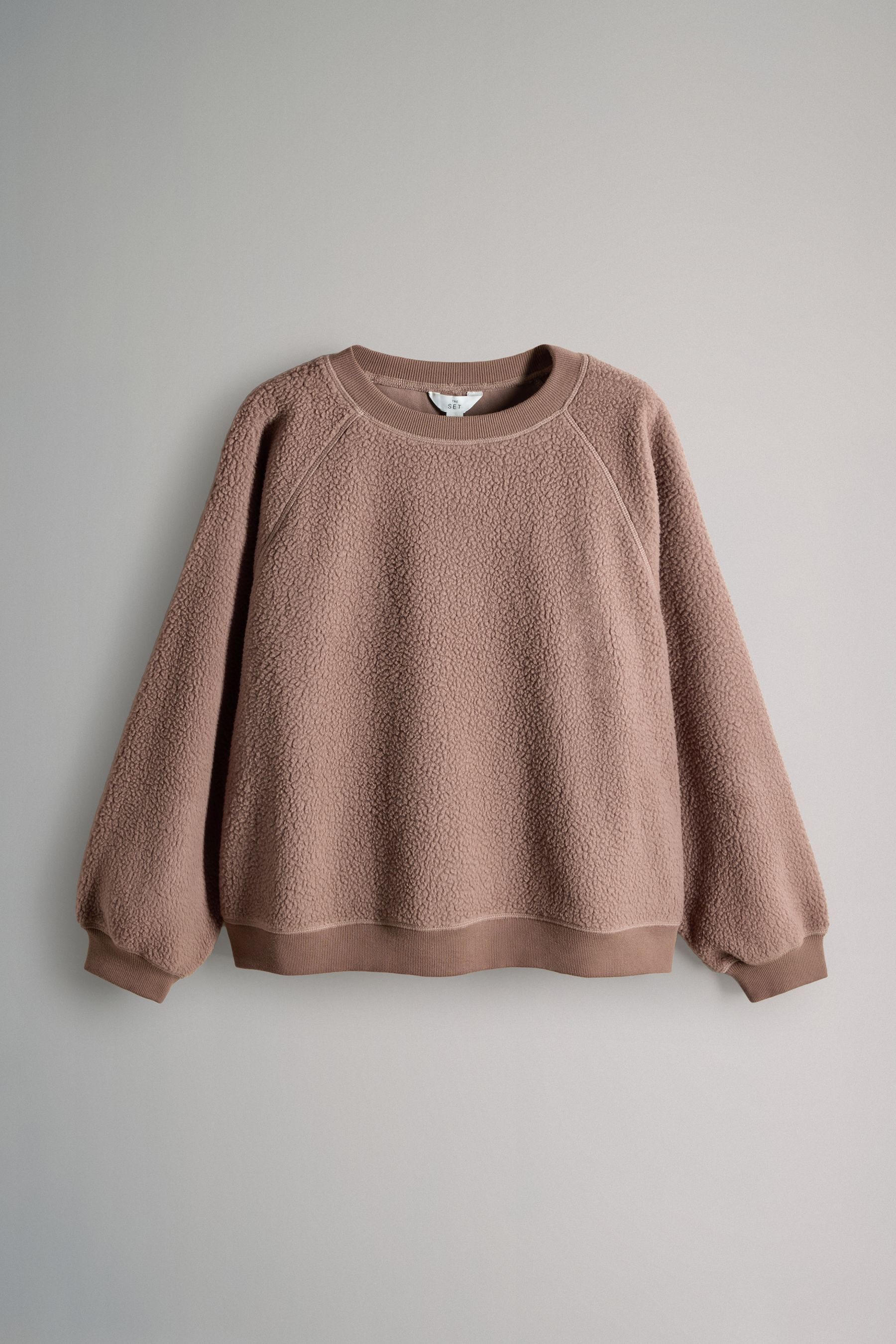 The Set Fleecepullover The Set Fleecepullover, 3er-Pack (3-tlg)