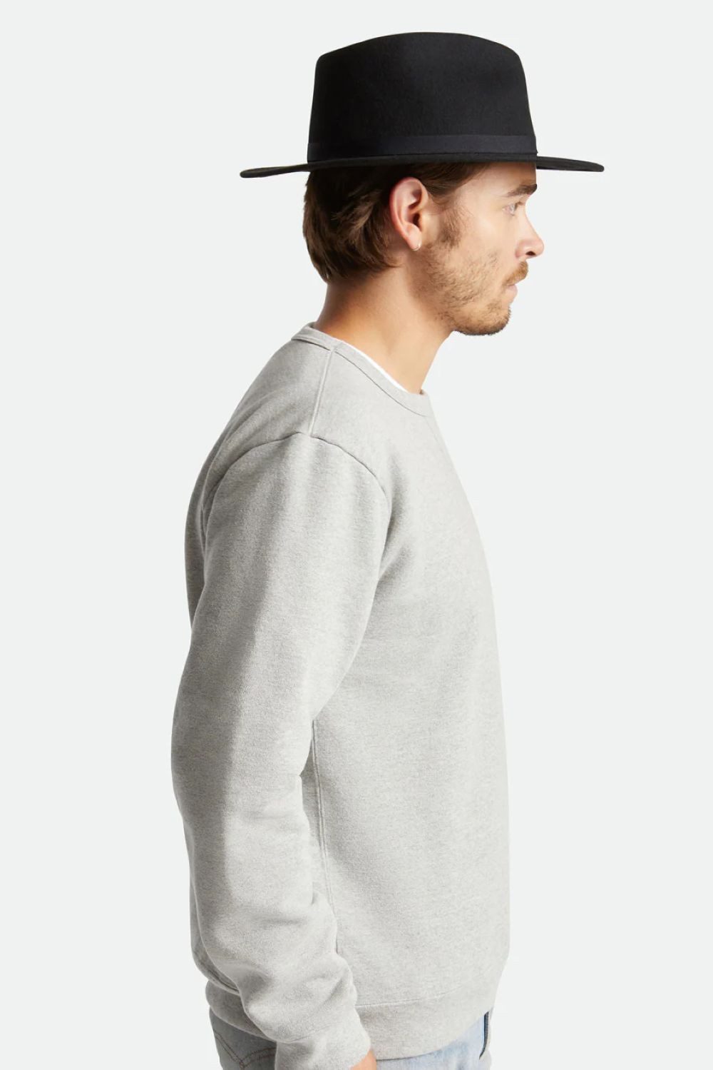 Brixton Fedora - Flat Cap - Trilby - Hut - Messer Packable Fedora