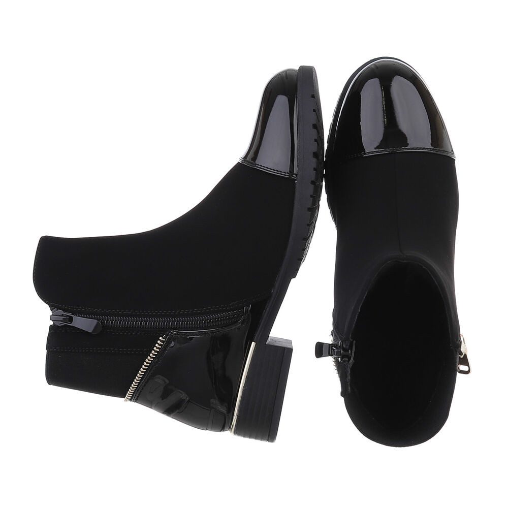 Ital-Design Damen Elegant Stiefelette (87417714) Blockabsatz Flache Stiefel günstig online kaufen