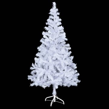 vidaXL Künstlicher Weihnachtsbaum Künstlicher Weihnachtsbaum mit LEDs Kugeln 150 cm 380 Zweige
