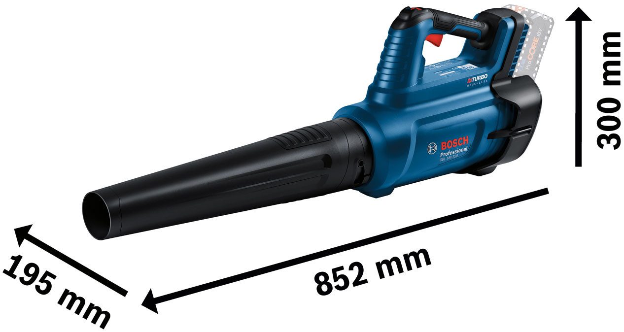 Bosch Professional Akku-Laubbläser »GBL 18V-750«, ohne Akku, ohne Ladegerät – Bild 4 von 4